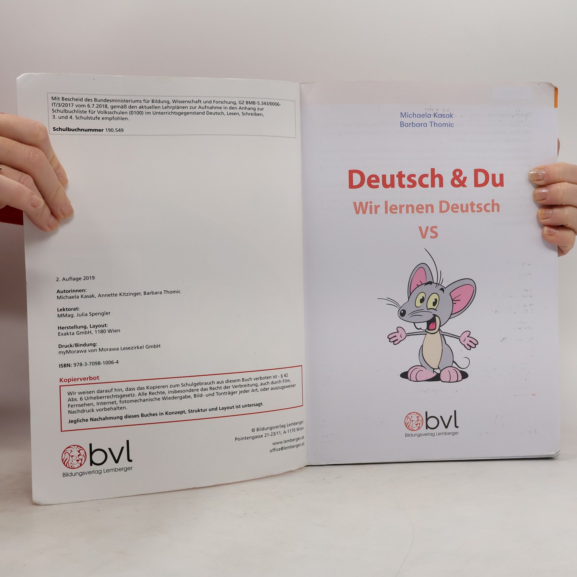 Michaela Kasak Deutsch & Du - Wir lernen Deutsch VS