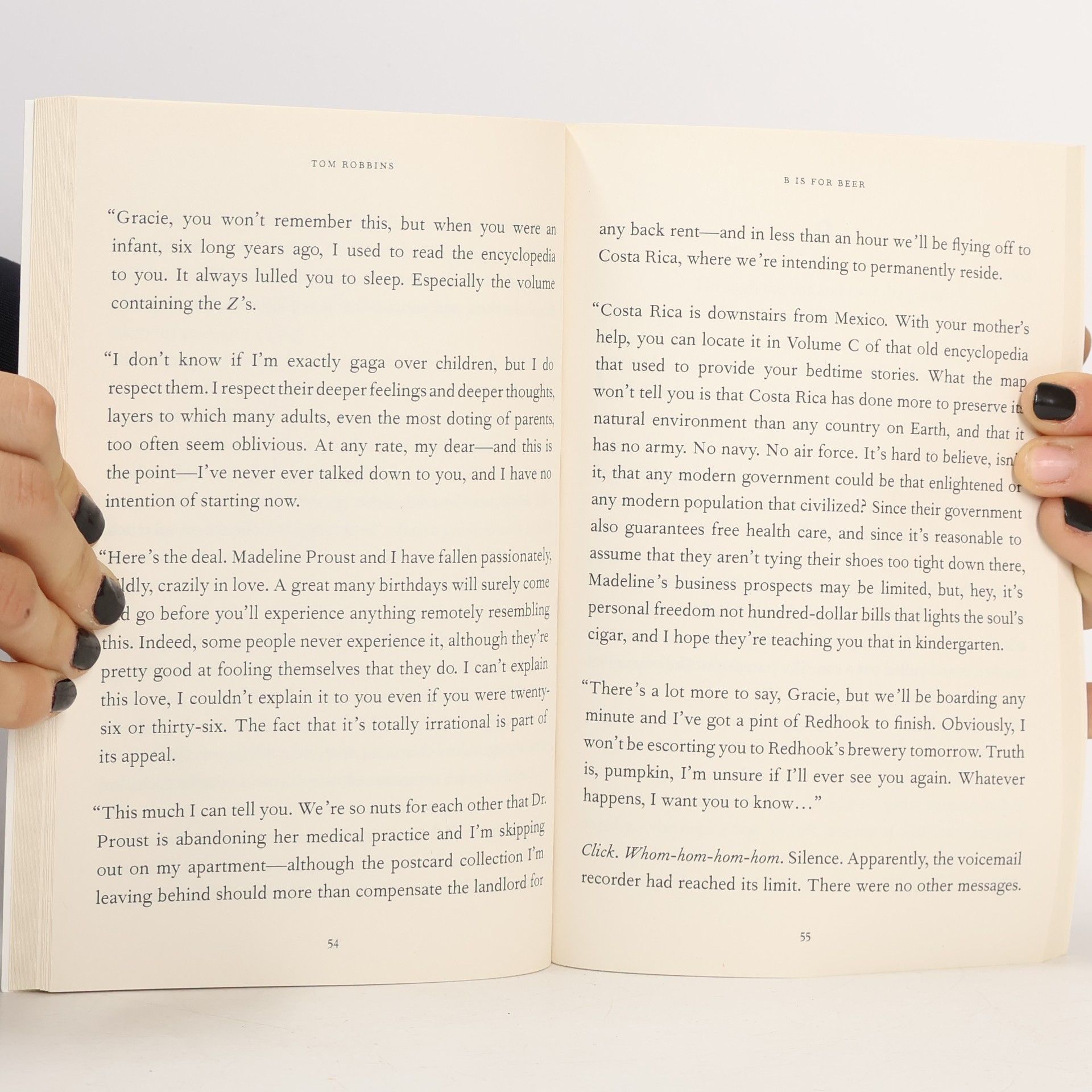 Tom Robbins B Is For Beer. B wie Bier, englische Ausgabe