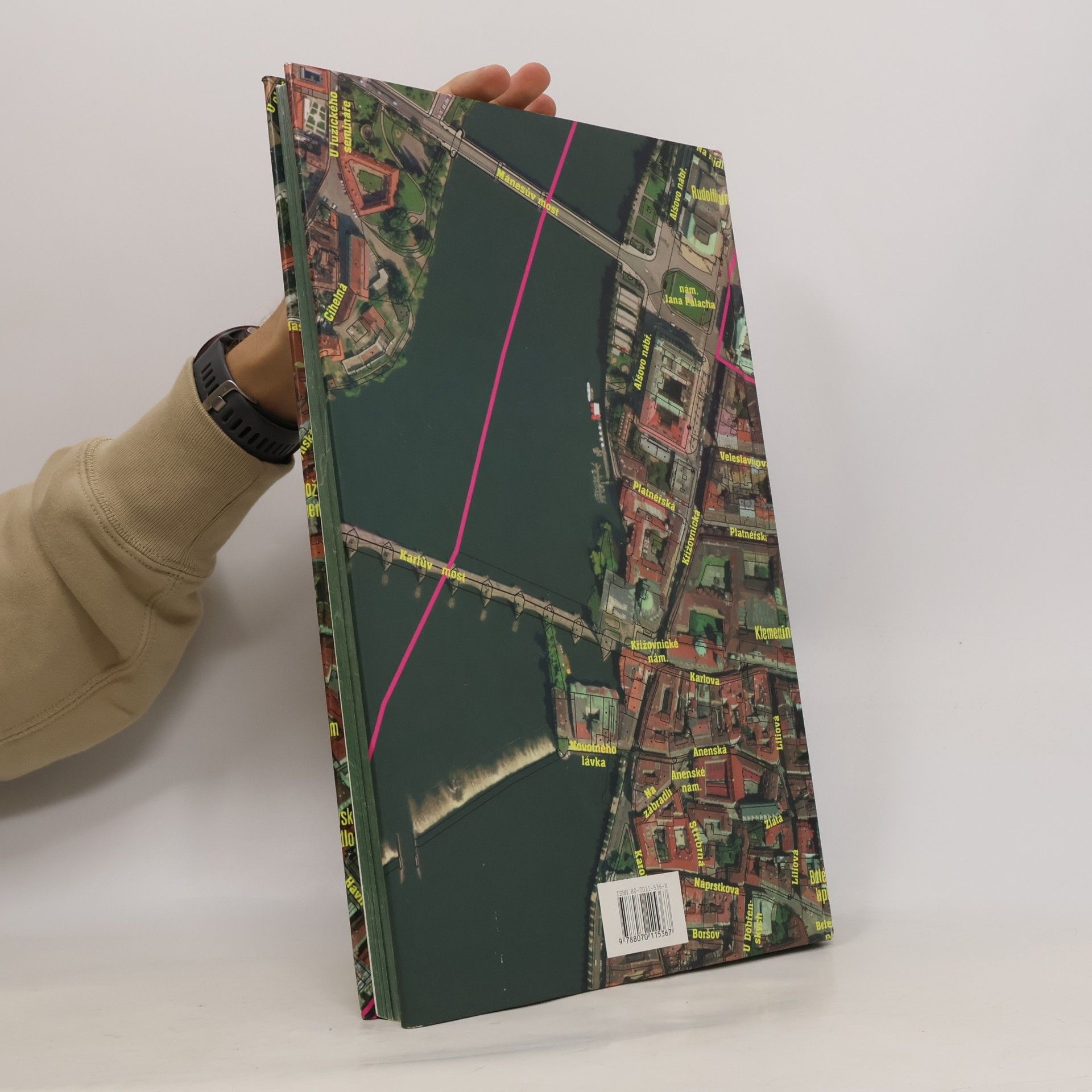 Jiří Čálek Praha. Atlas ortofotomap měřítko 1:6 000
