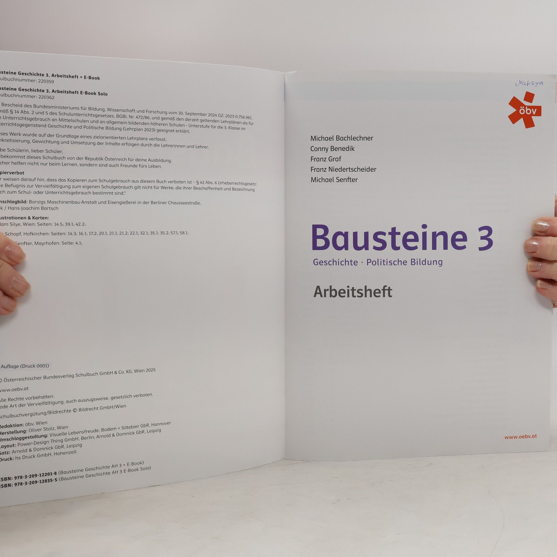 Michael Bachlechner Bausteine 3