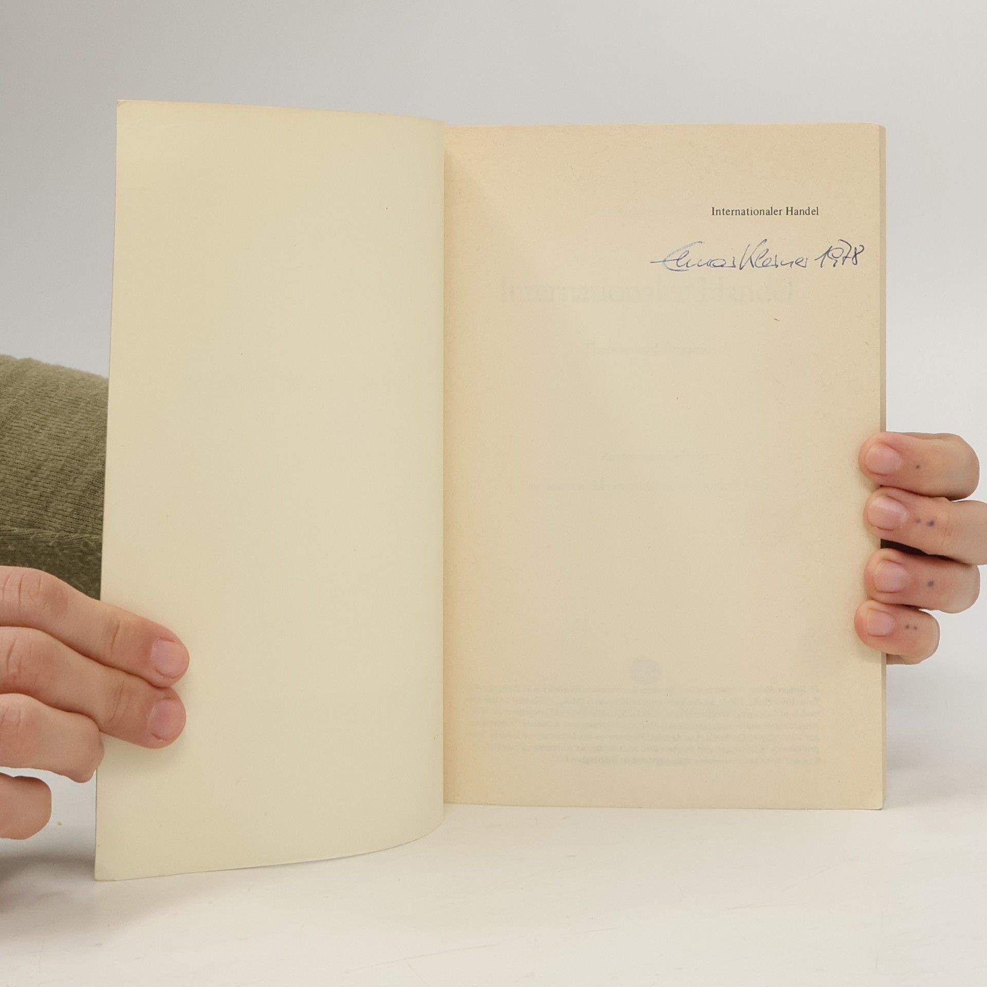 Heinz Robert Heller Internationaler Handel