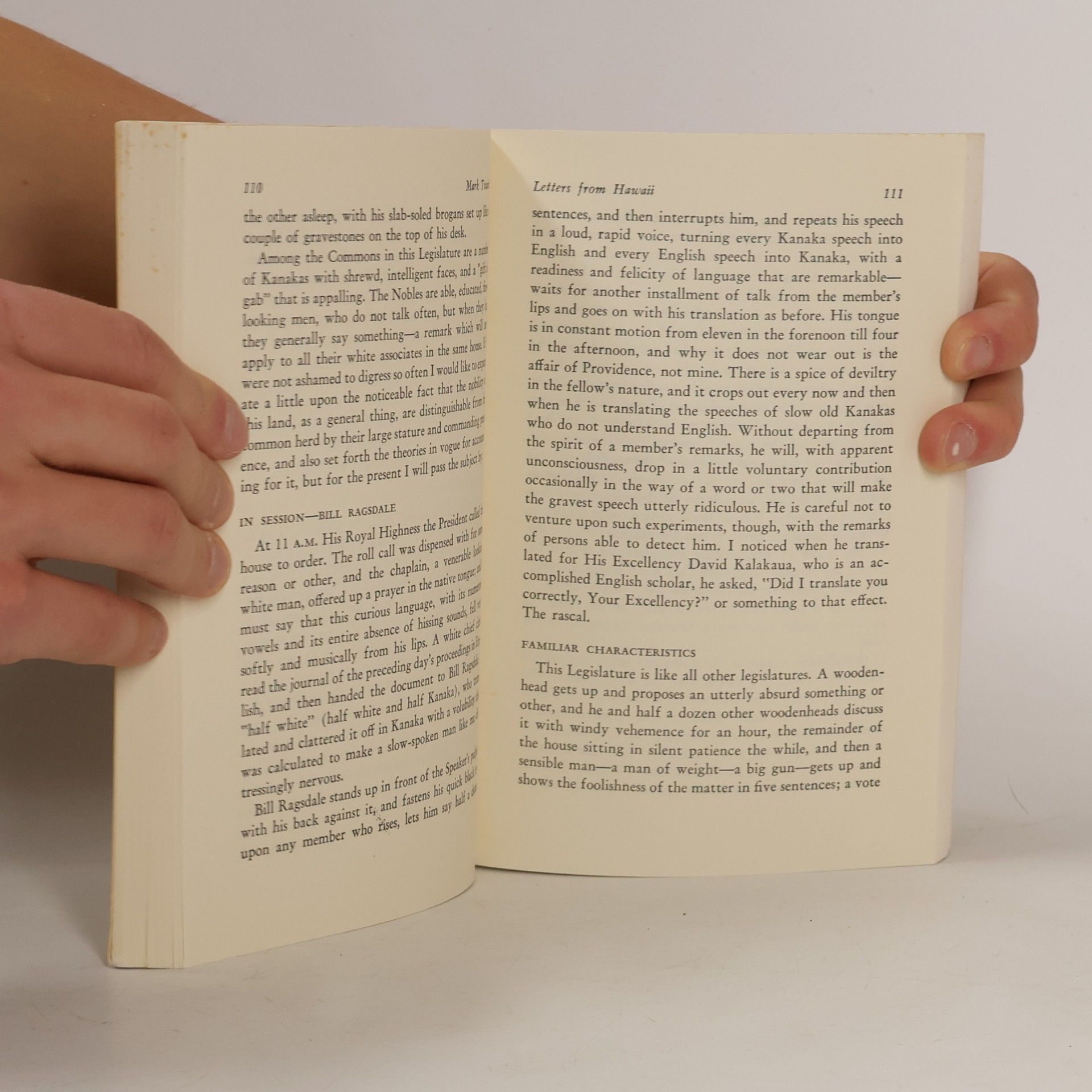 Mark Twain Mark Twain's Letters from Hawaii