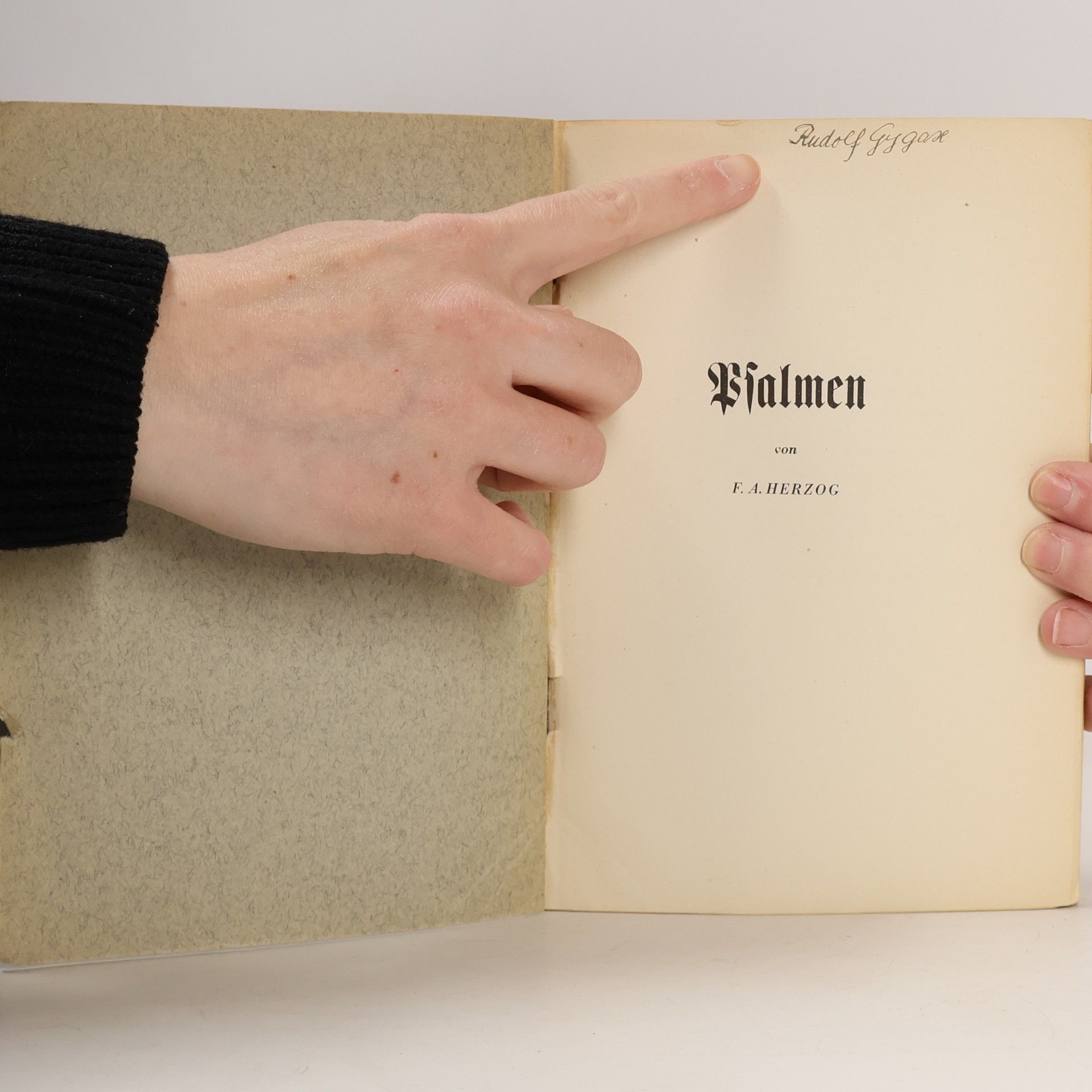 F. A. Herzog Psalmen
