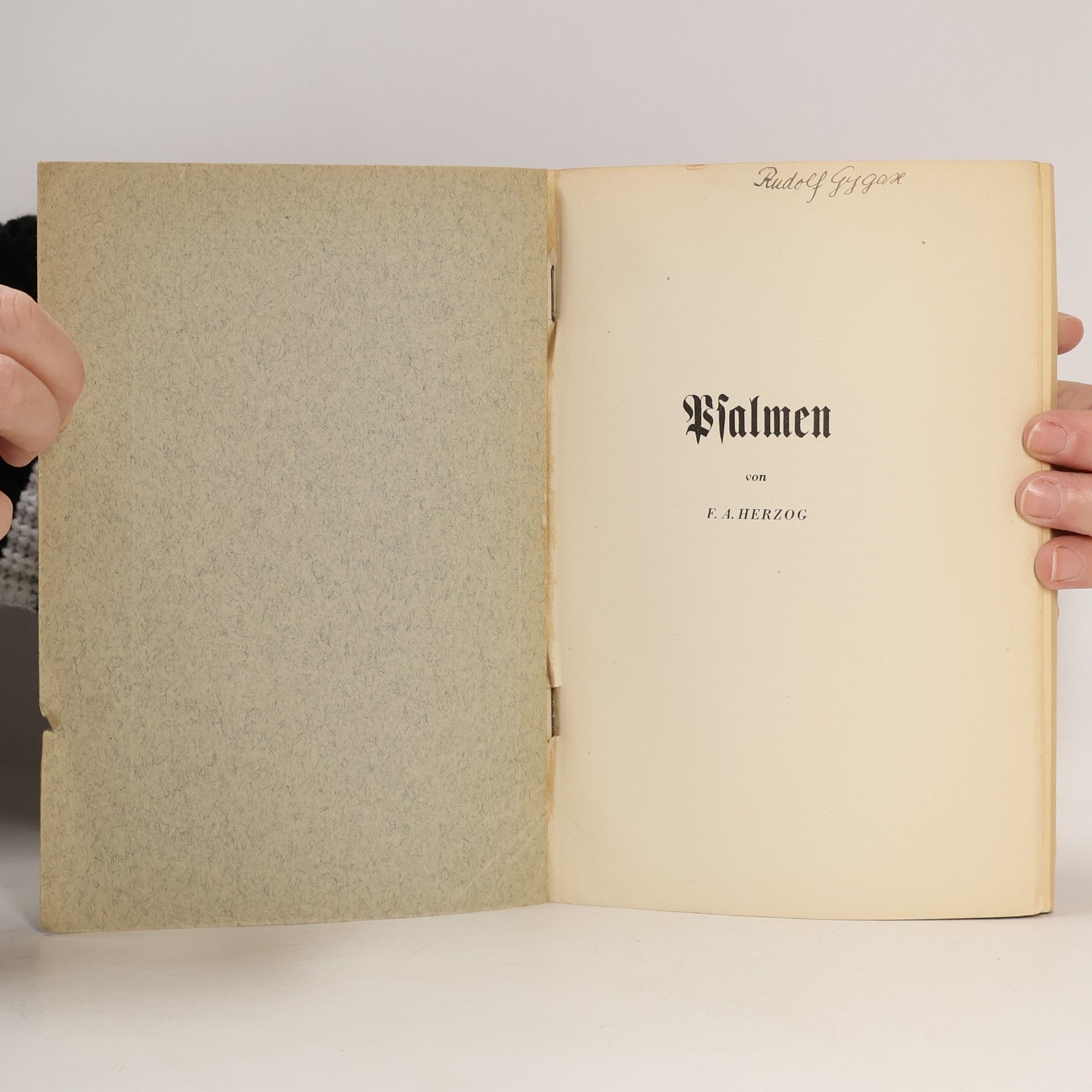 F. A. Herzog Psalmen