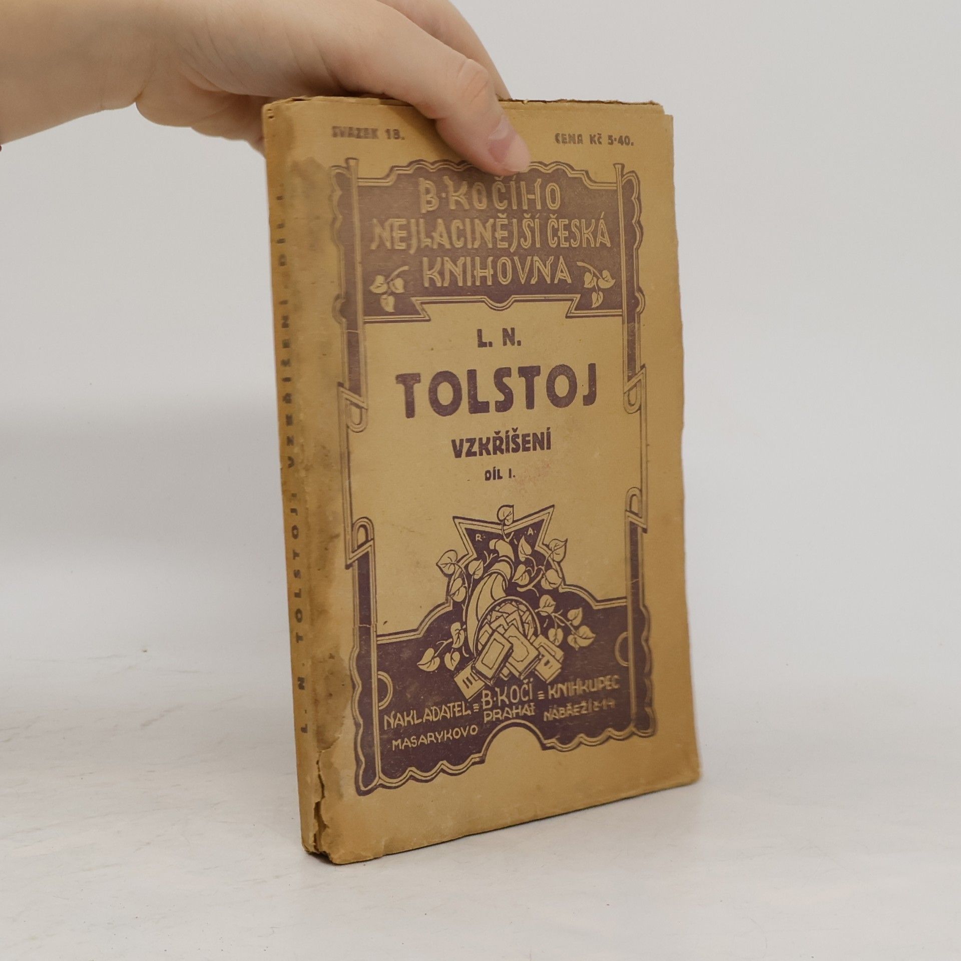 Lev Nikolajevitsj Tolstoj VZKŘÍŠENÍ