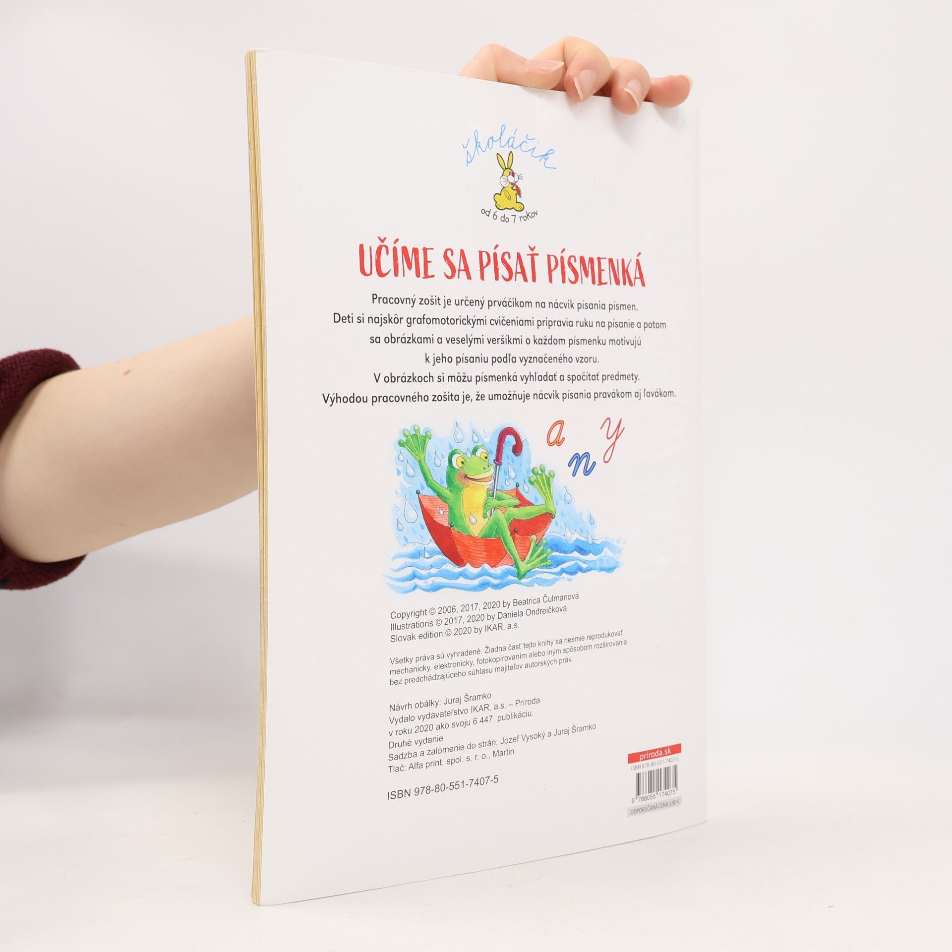 Autorenkollektiv Učíme sa písať písmenká, 2. vydanie