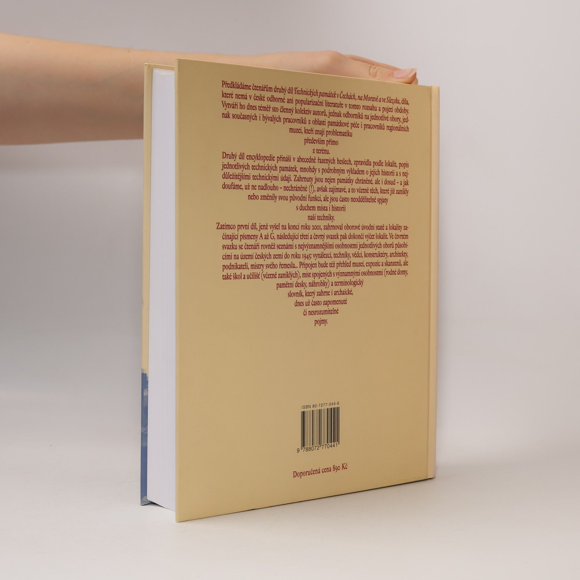 Collectif d'auteurs Technické památky v Čechách, na Moravě a ve Slezsku II., H–O