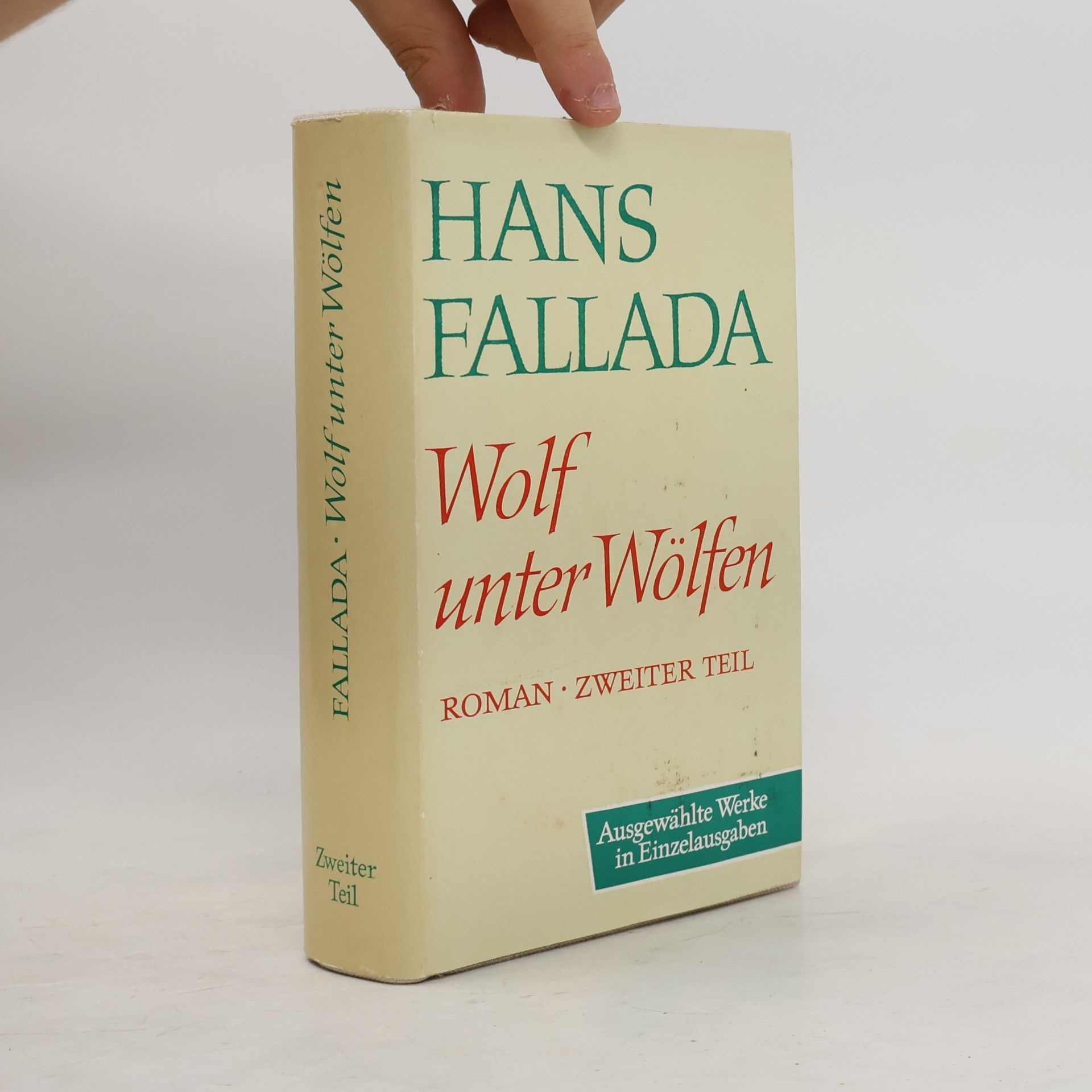 Hans Fallada Wolf unter Wölfen