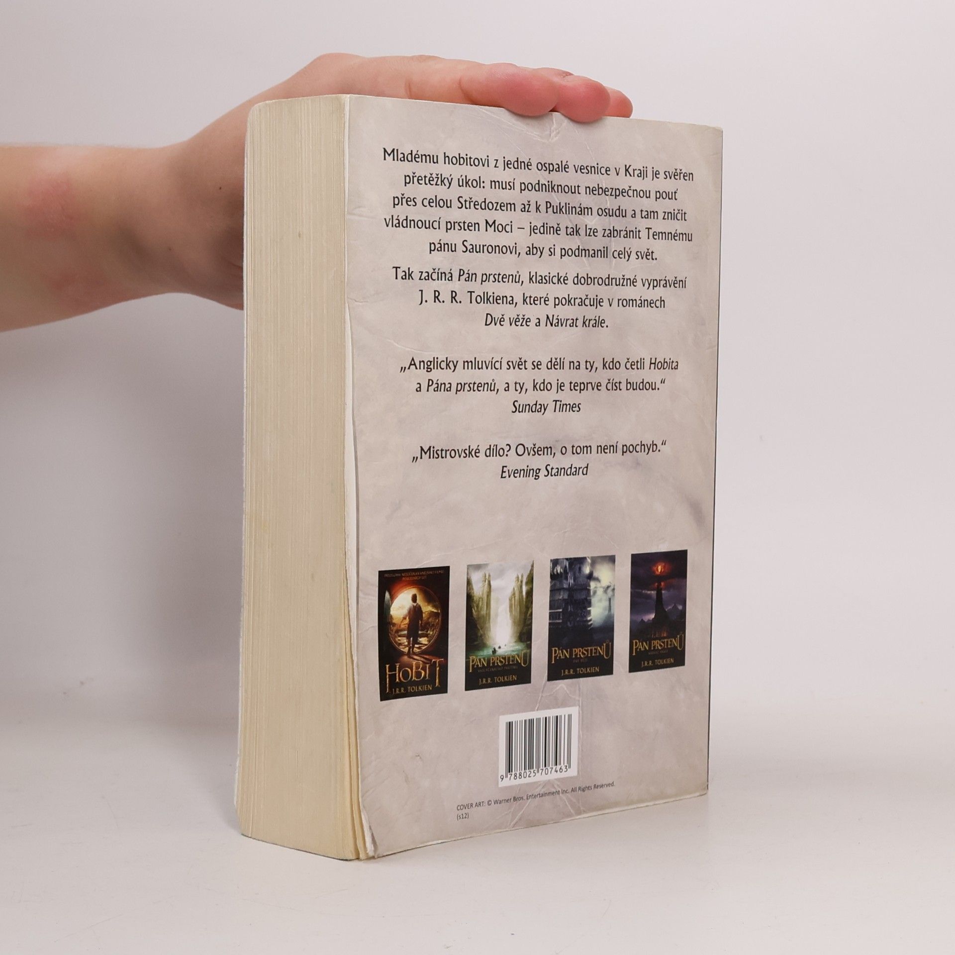 John Ronald Reuel Tolkien Pán prstenů. Společenstvo prstenu