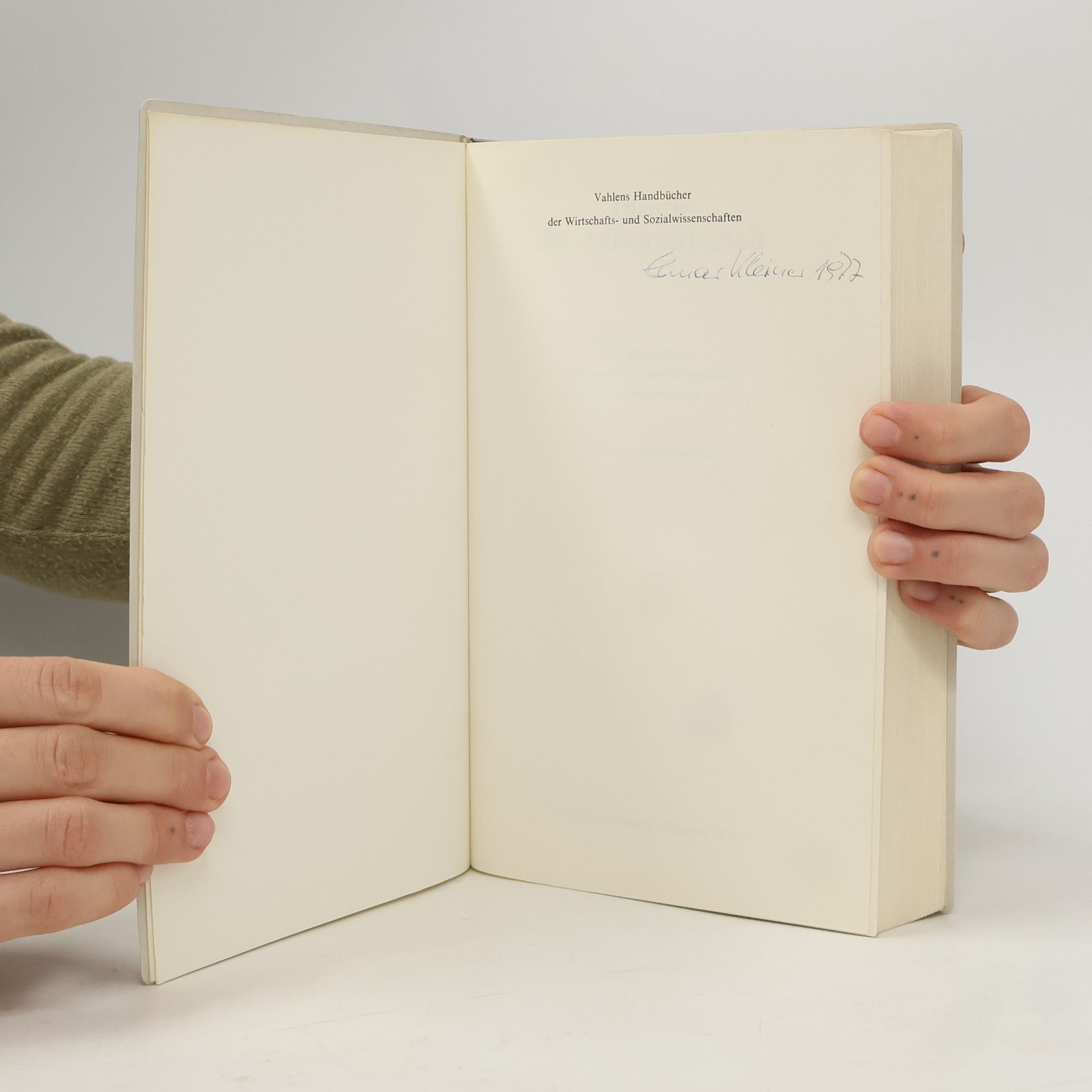 Klaus Rose Vahlens Handbücher der Wirtschafts- und Sozialwissenschaften - 6: Theorie der Aussenwirtschaft