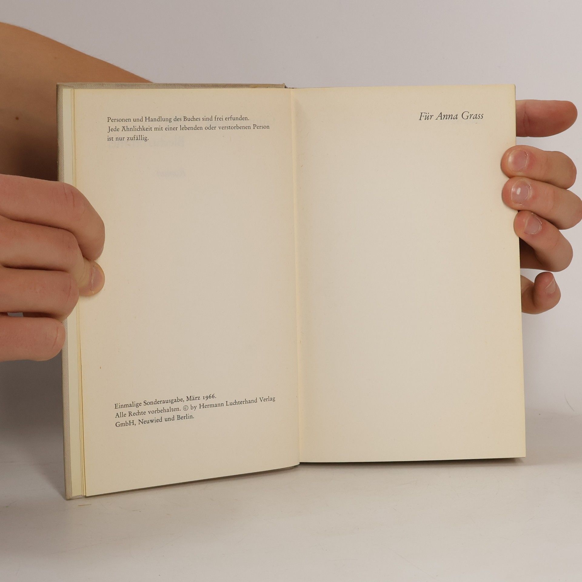 Günter Grass Die Blechtrommel