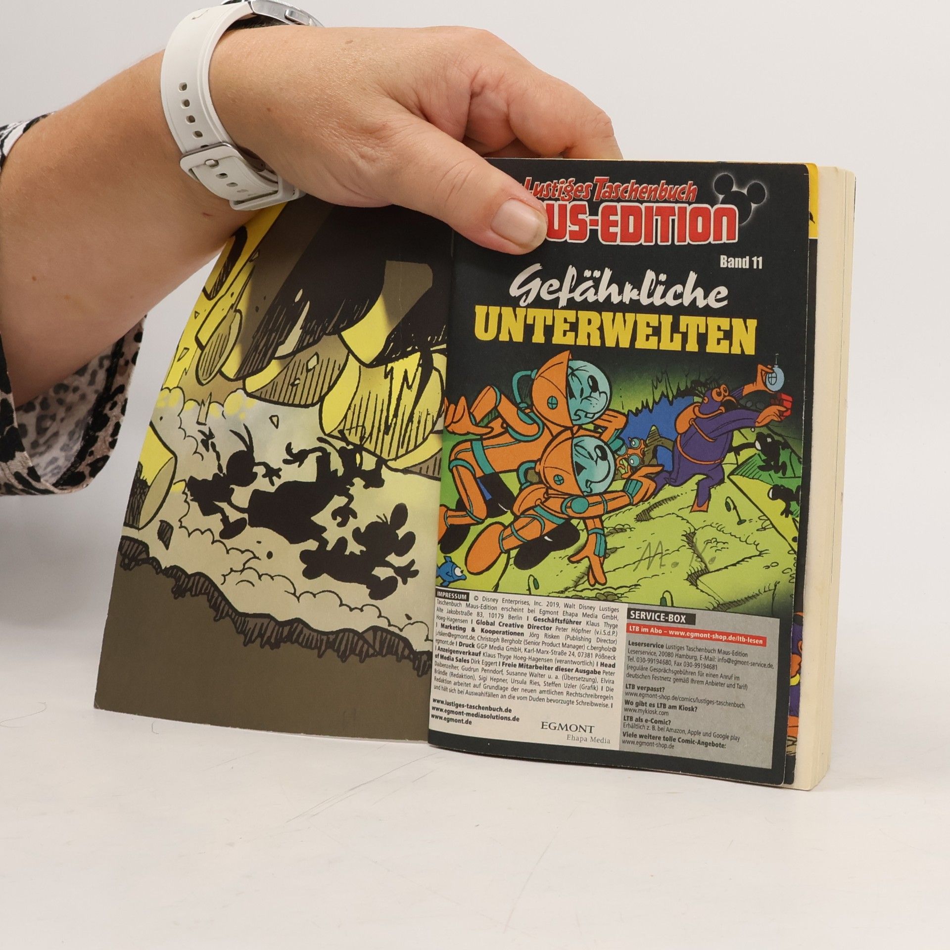 Walt Disney Lustiges Taschenbuch Maus-Edition 11. Gefährliche Unterwelten