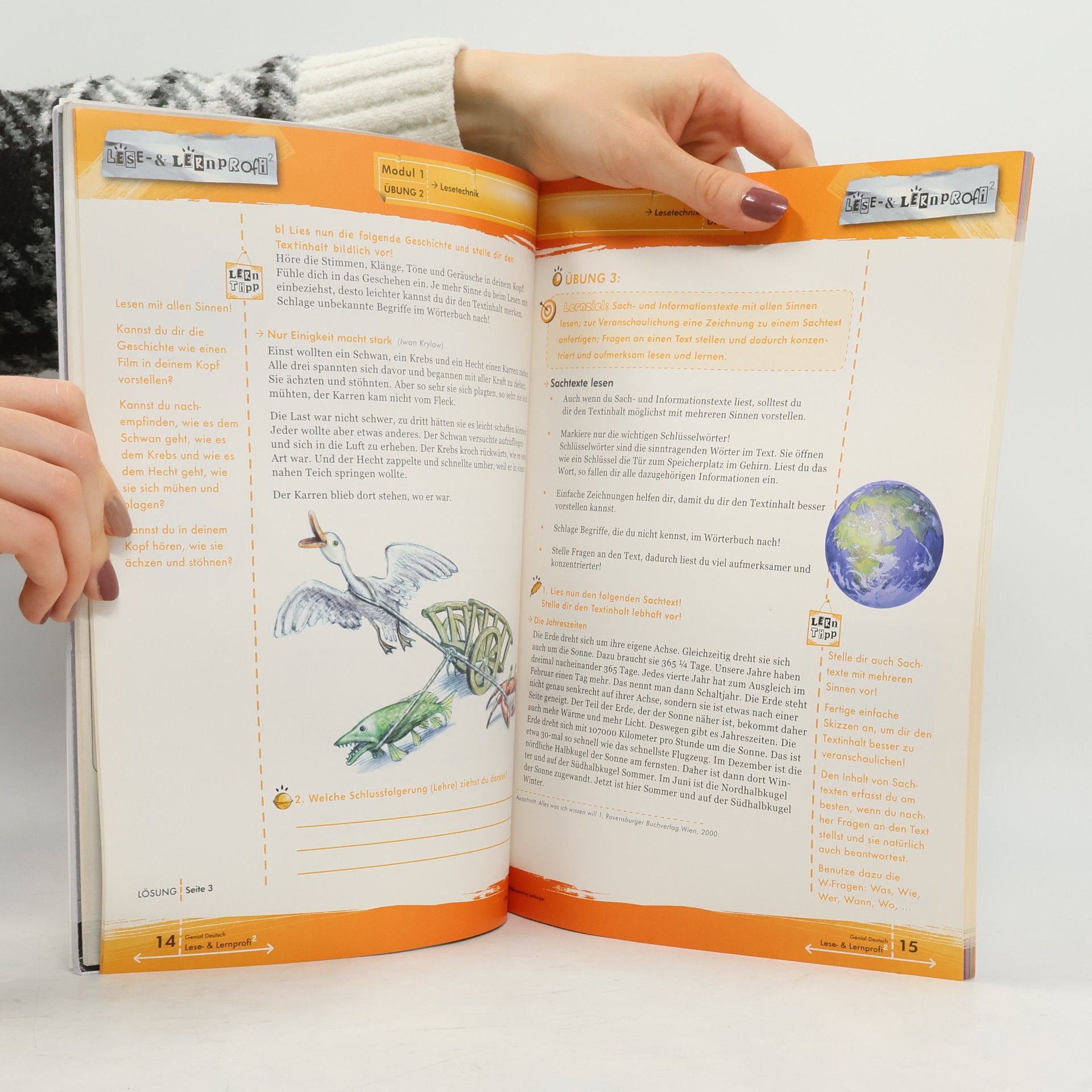 Christa Koppensteiner Lese- und Lernprofi 2. Genial!+Deutsch. SchüllerInnenbuch