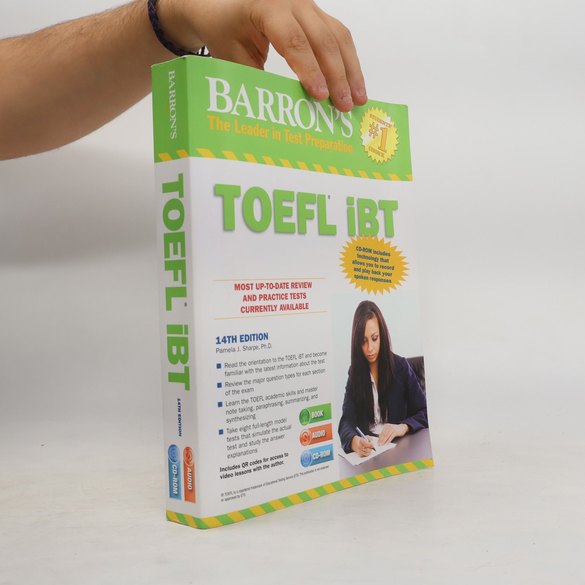 To the TOEFL iBT : internet Based Test with 2 Audio CDs