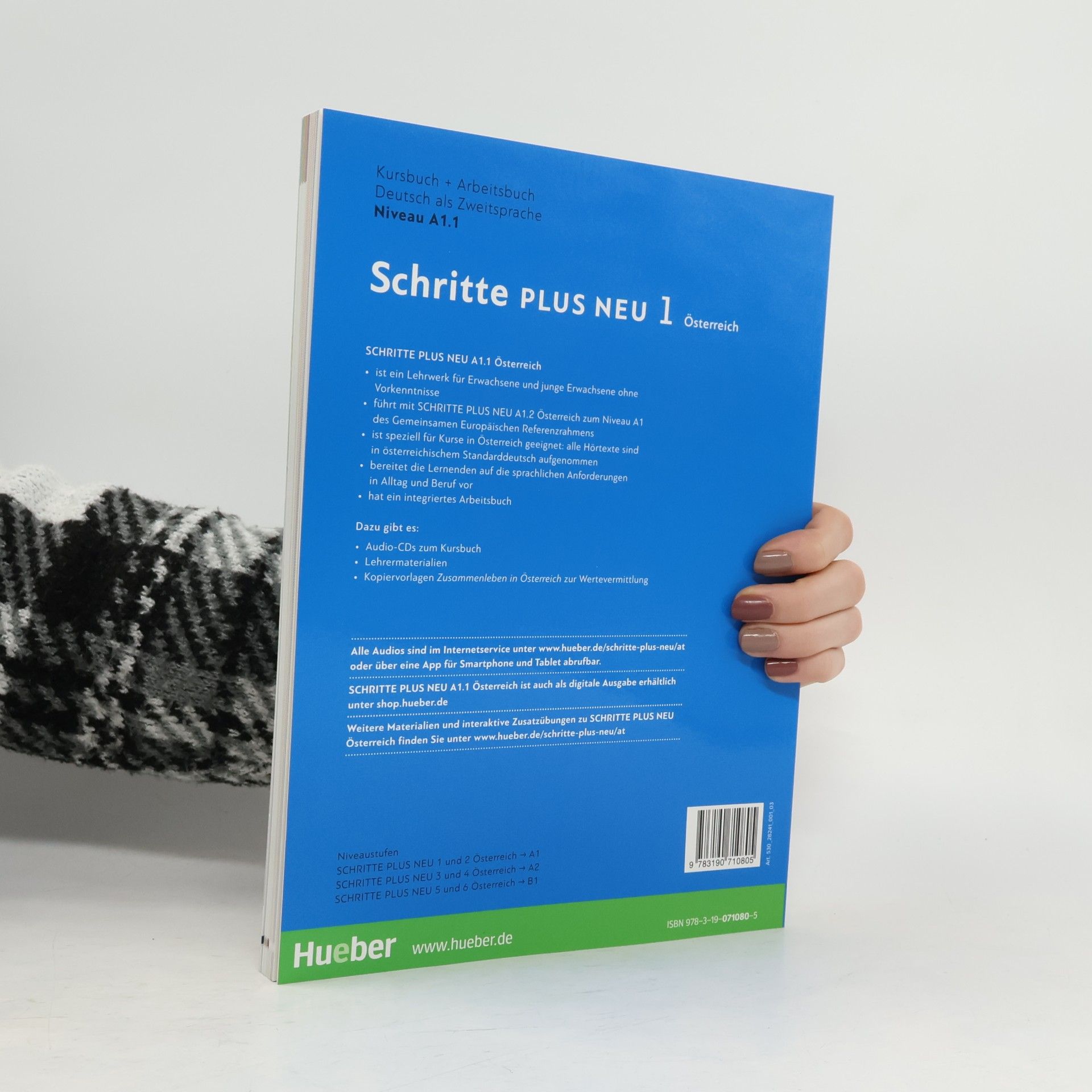 Monika Bovermann Schritte plus Neu 1 - Österreich. Kursbuch und Arbeitsbuch mit Audios online