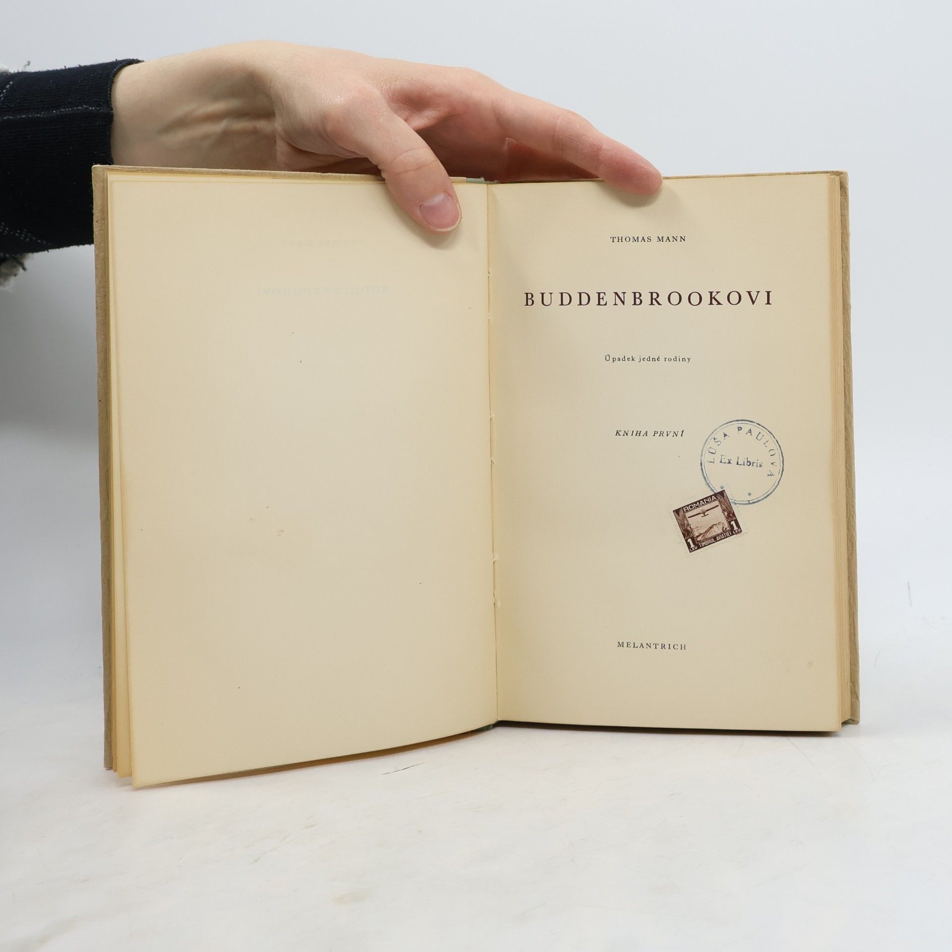 Thomas Mann Buddenbrookovi 1