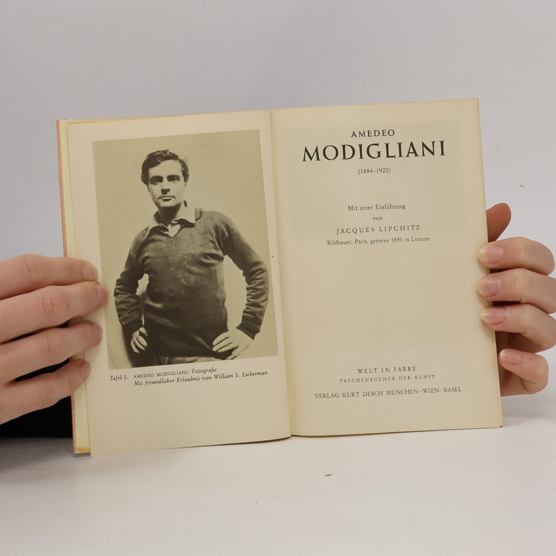 Jacques Lipchitz Amedeo Modigliani