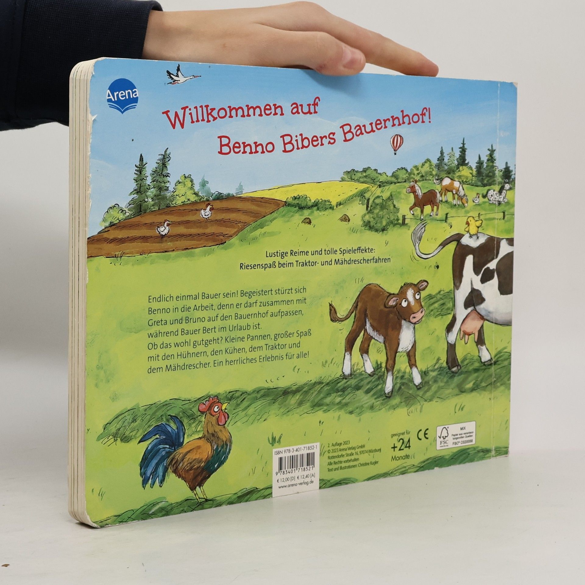 Christine Kugler Benno Bibers Bauernhof - Traktor, Kuh und Huhn – da gibt es viel zu tun