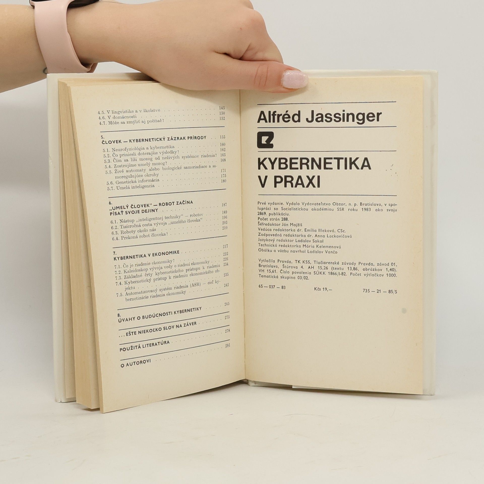 Alfréd Jassinger Kybernetika v praxi