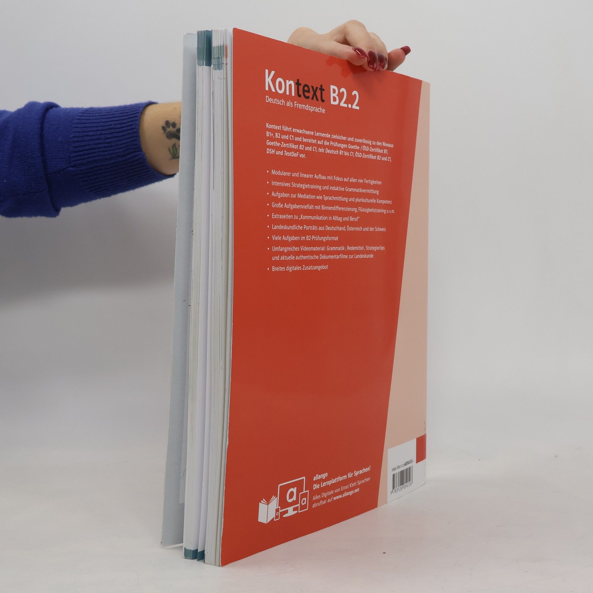Collectif d'auteurs Kontext B2.2 - Hybride Ausgabe allango