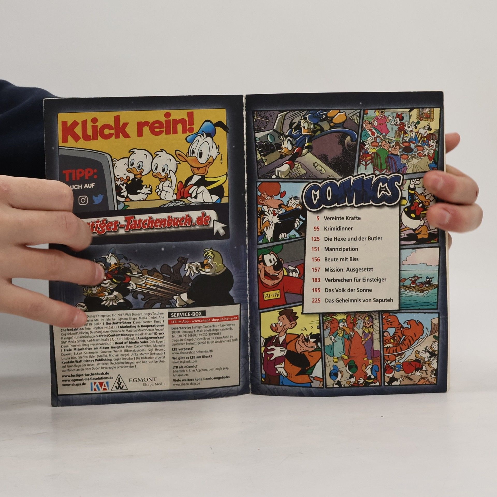 Walt Disney Lustiges taschenbuch 493. Vereinte Kräfte
