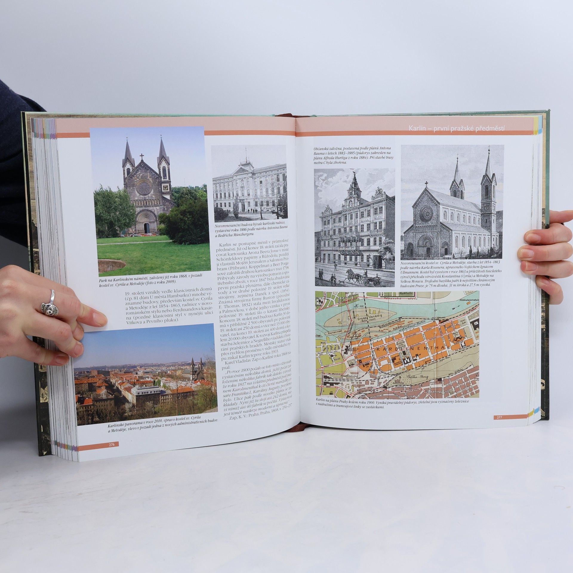 Eva Semotanová Ottův historický atlas. Praha