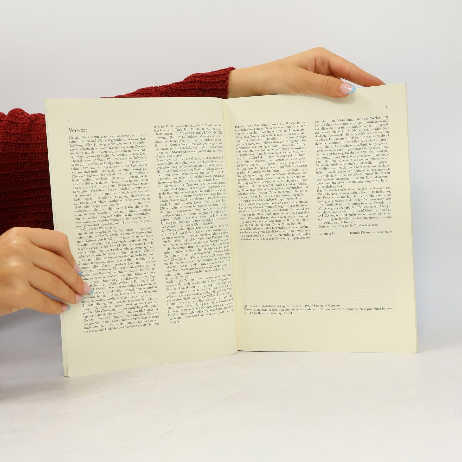 Autorenkollektiv Chorbuch 1983
