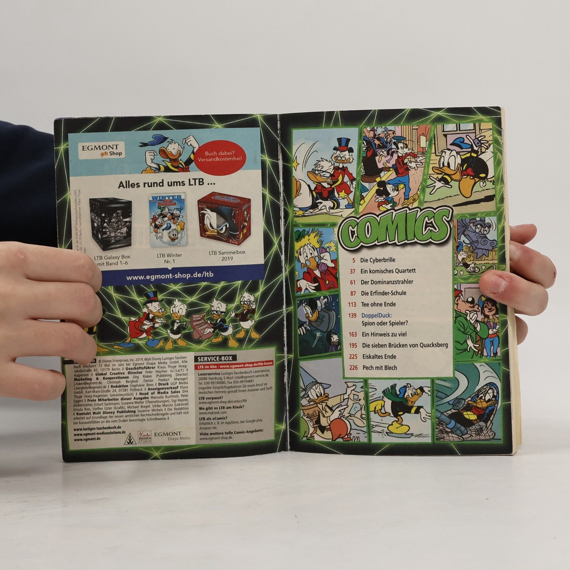 Walt Disney Lustiges Taschenbuch 515. Die Cyberbrille