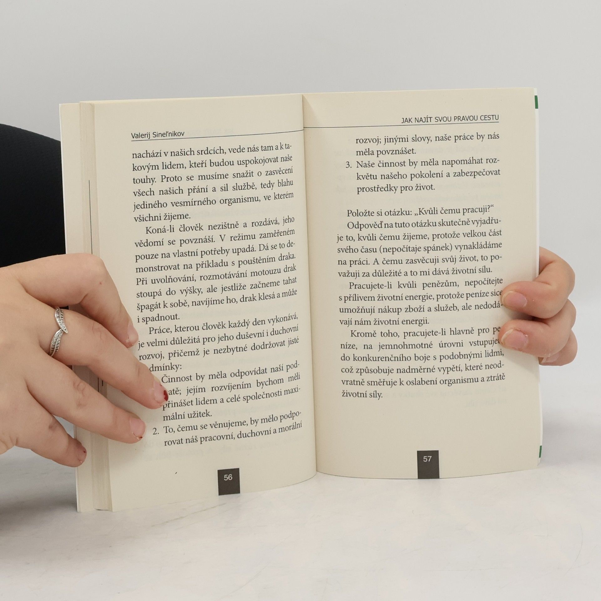 Valerij Vladimirovič Sinelnikov Jak najít svou pravou cestu