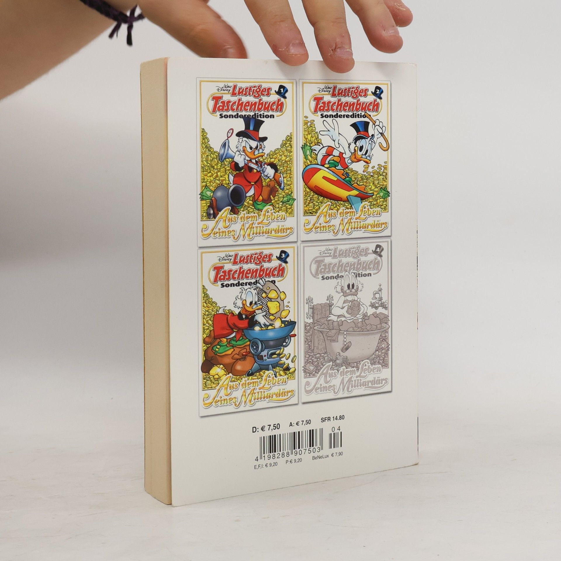 Walt Disney Lustiges Taschenbuch Sonderedition 4. Aus dem Leben eines Milliardärs