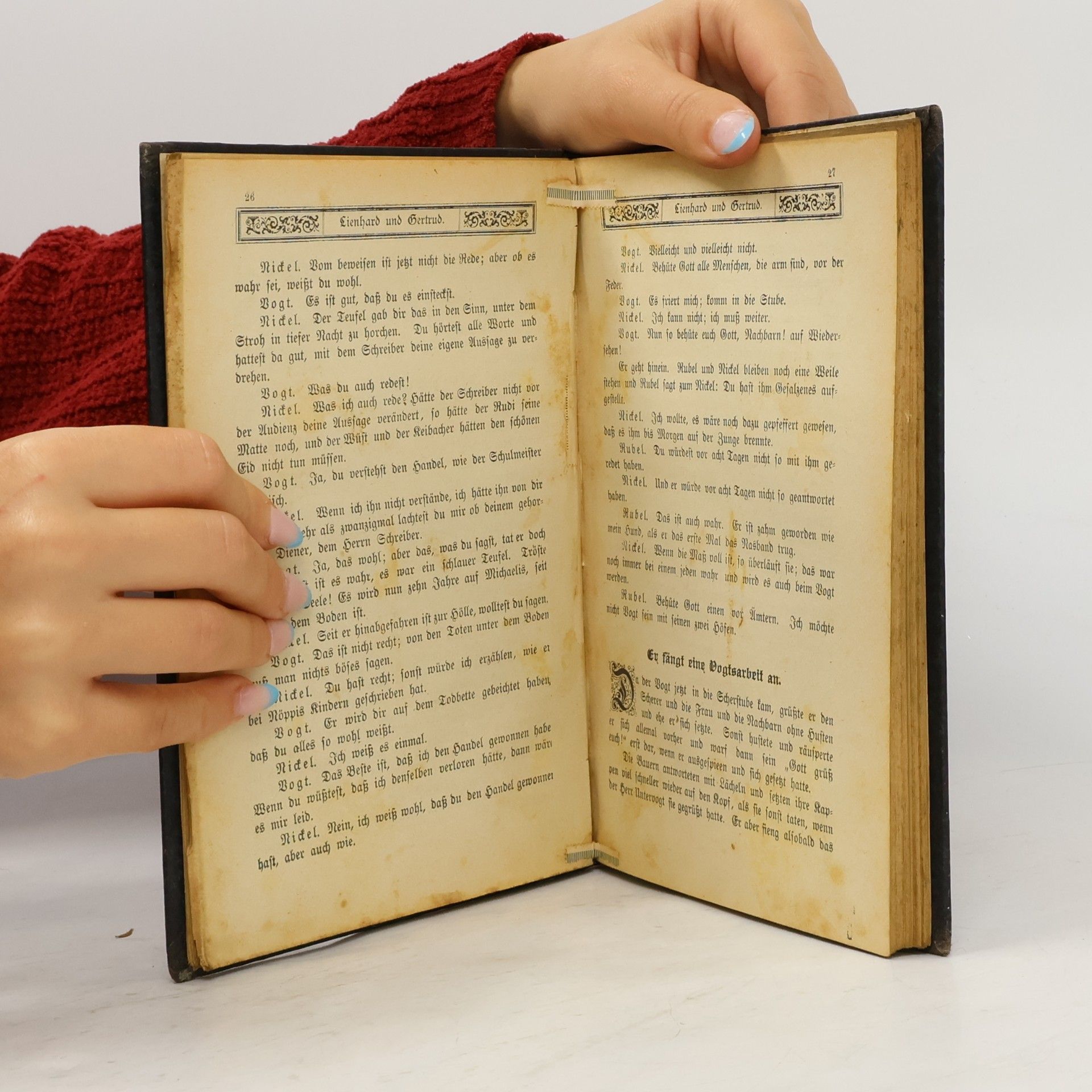 Heinrich Pestalozzi Lienhard und Gertrud. Ein Buch für das Volk