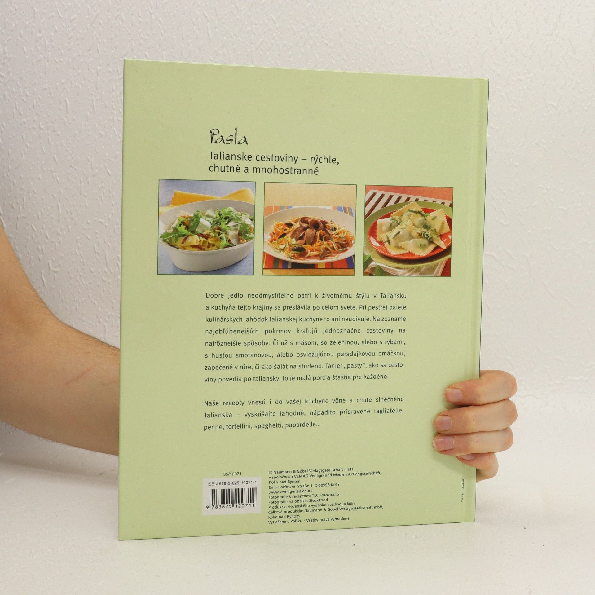 Autorenkollektiv Pasta: talianske cestoviny - rýchle, chutné a mnohostranné