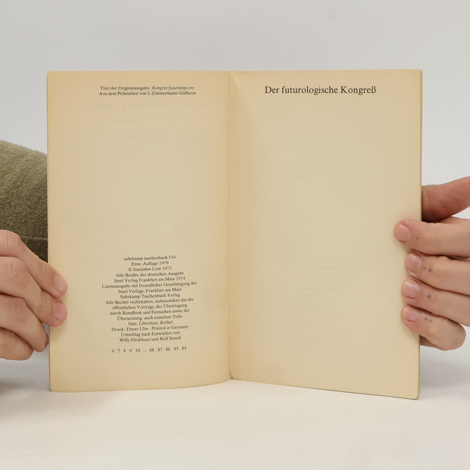 Stanisław Lem Der futurologische Kongreß