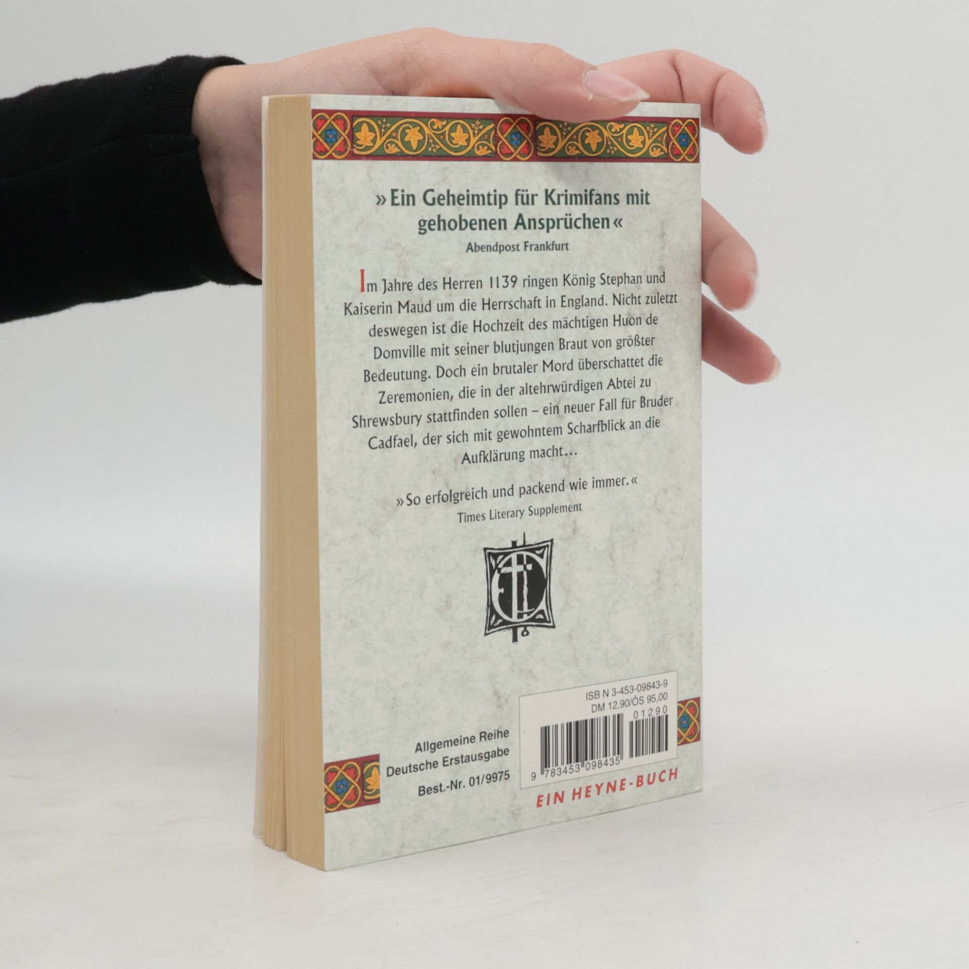 Edith Pargeter Bruder Cadfael und der Hochzeitsmord