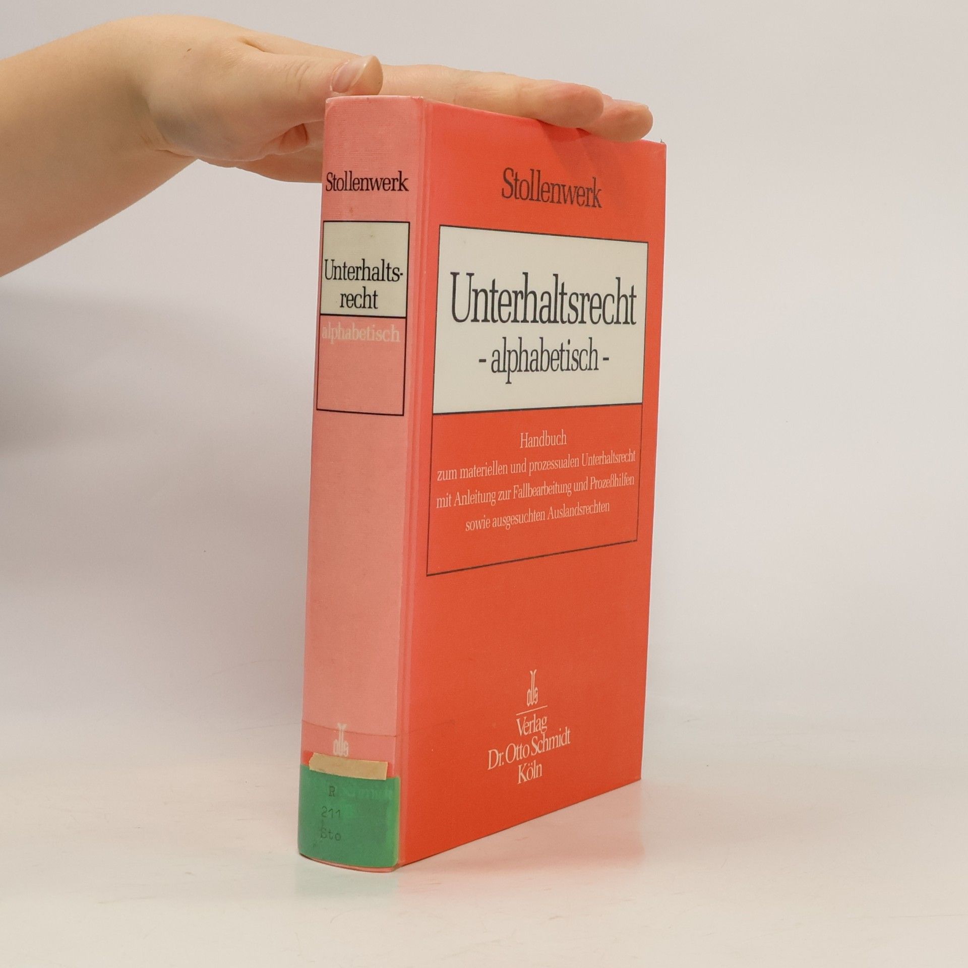 Kurt Stollenwerk Unterhaltsrecht - alphabetisch