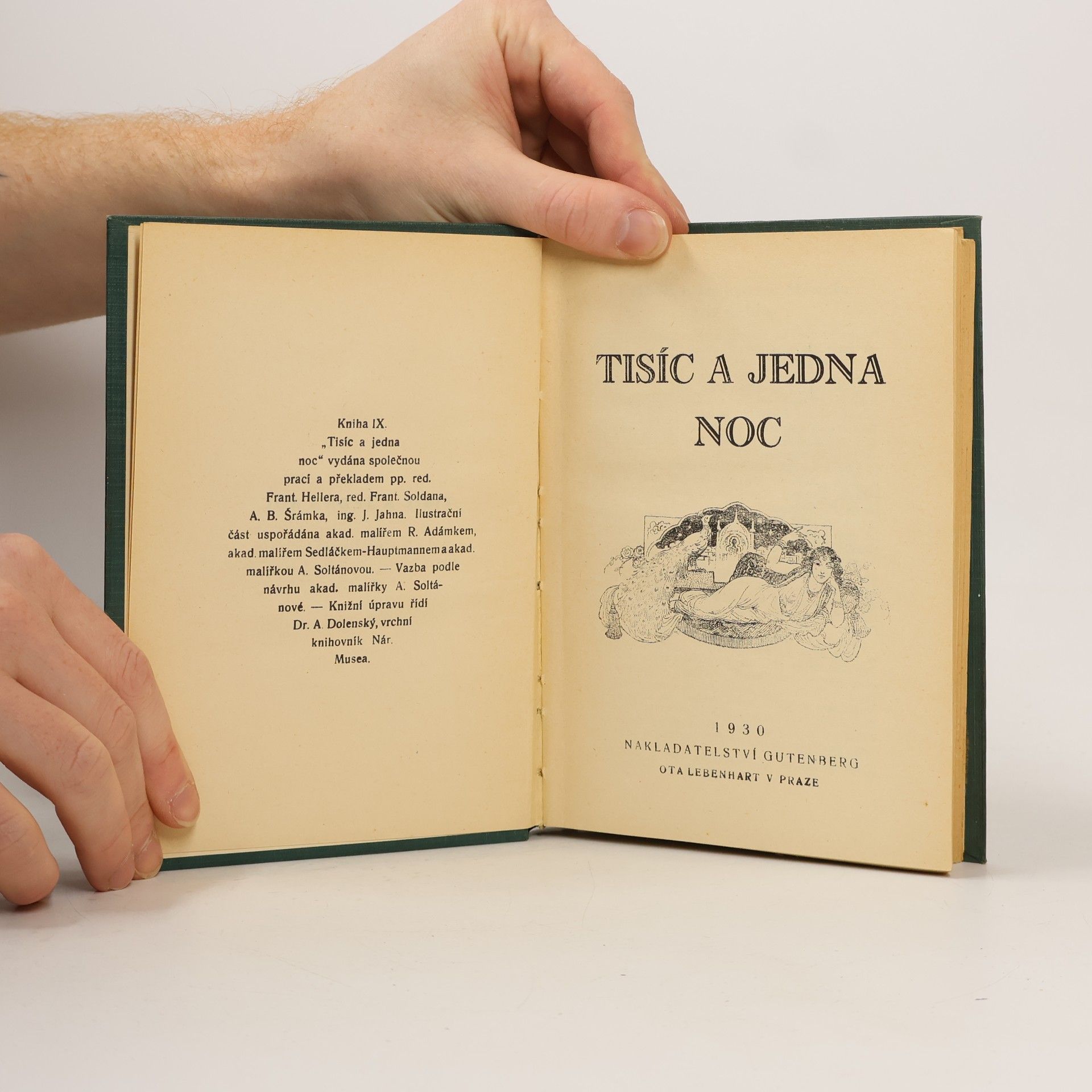 Frant. Heller Tisíc a jedna noc IX.