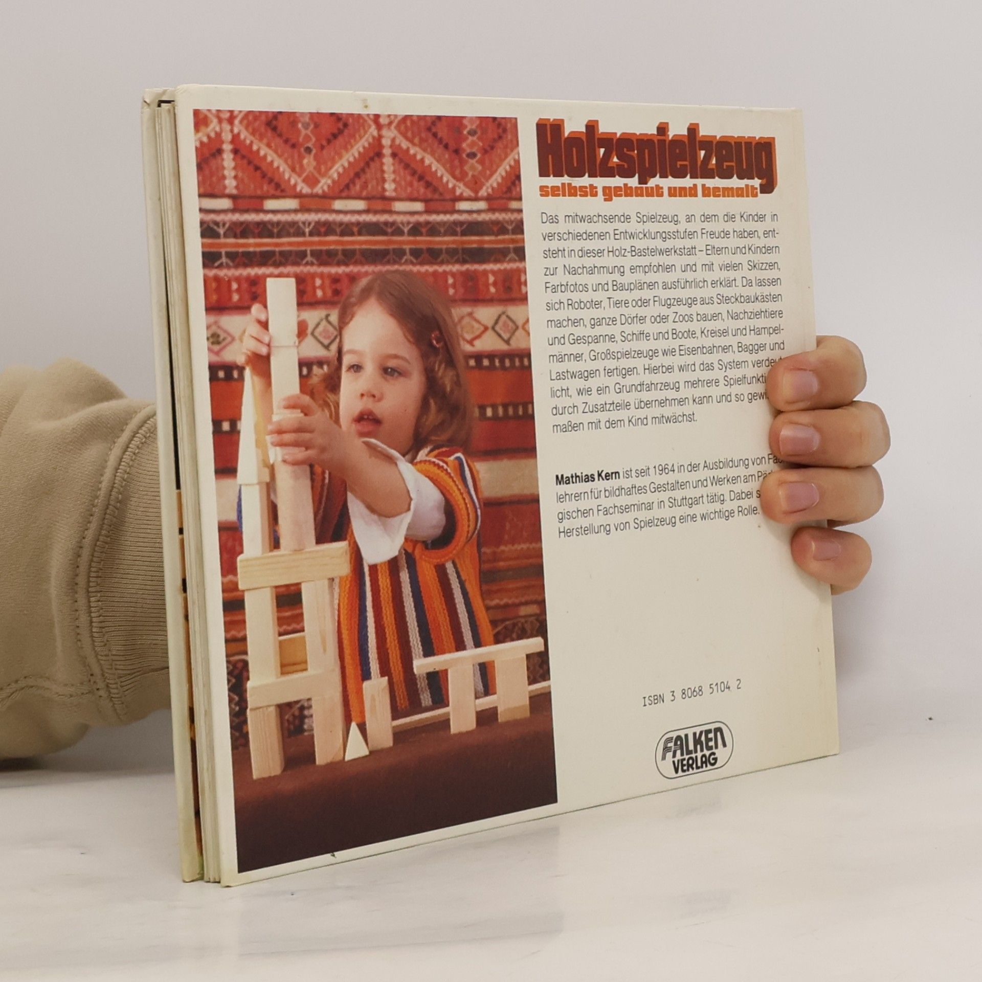 Mathias Kern Holzspielzeug selbst gebaut und bemalt