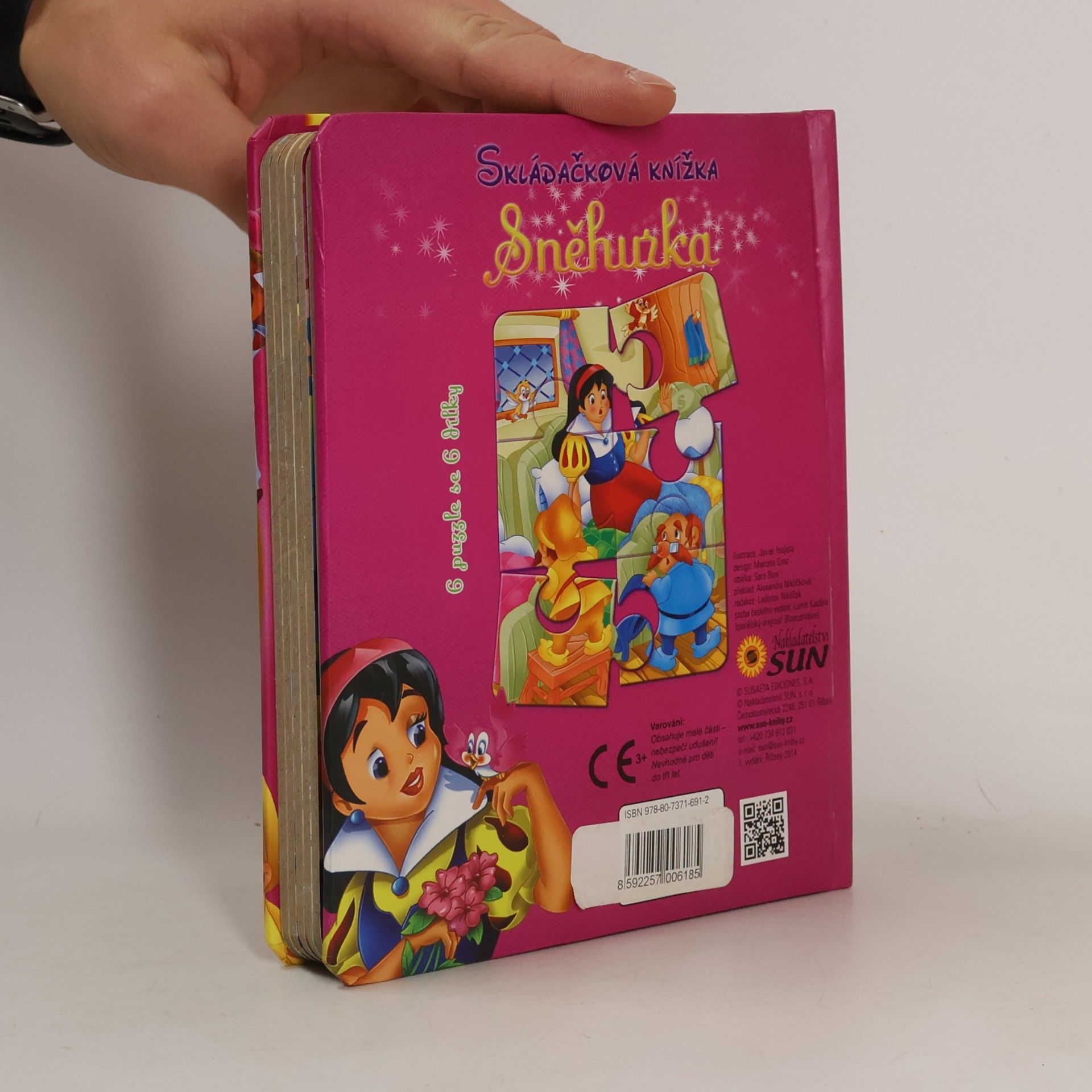 Various authors Skládačková knížka Sněhurka