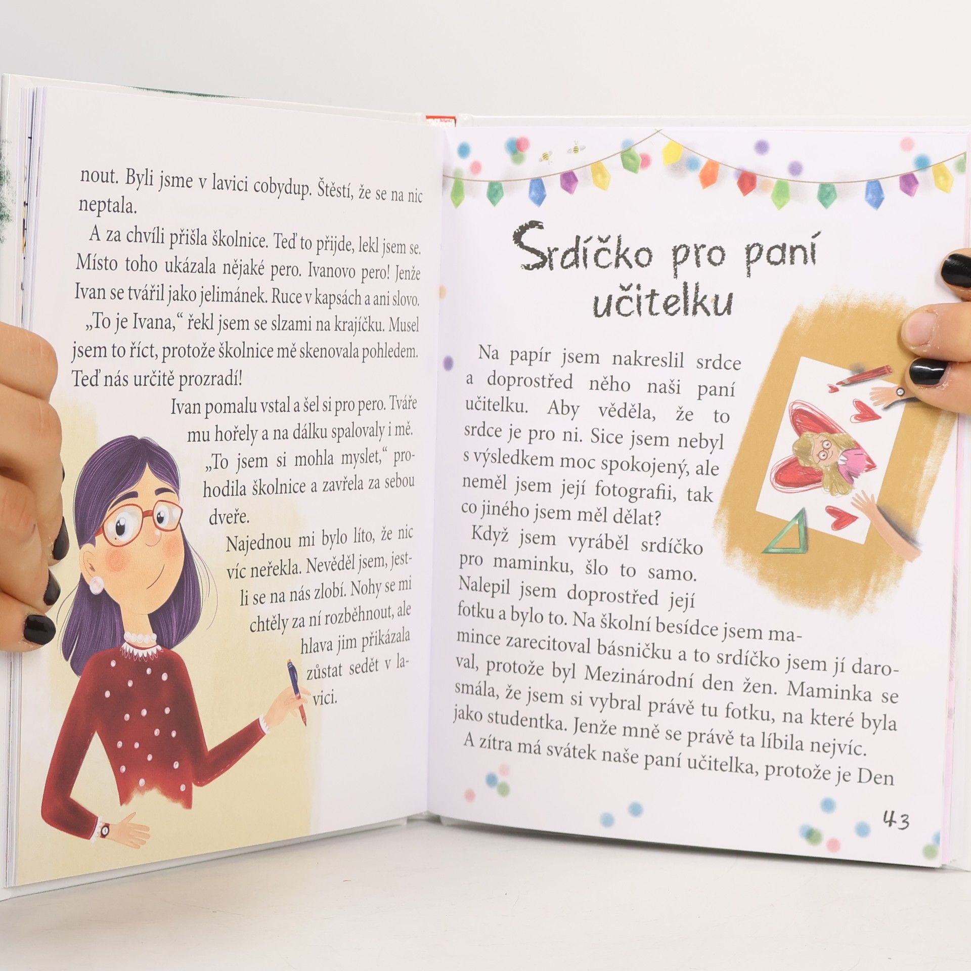 Eleonóra Gašparová Ahoj, první třído