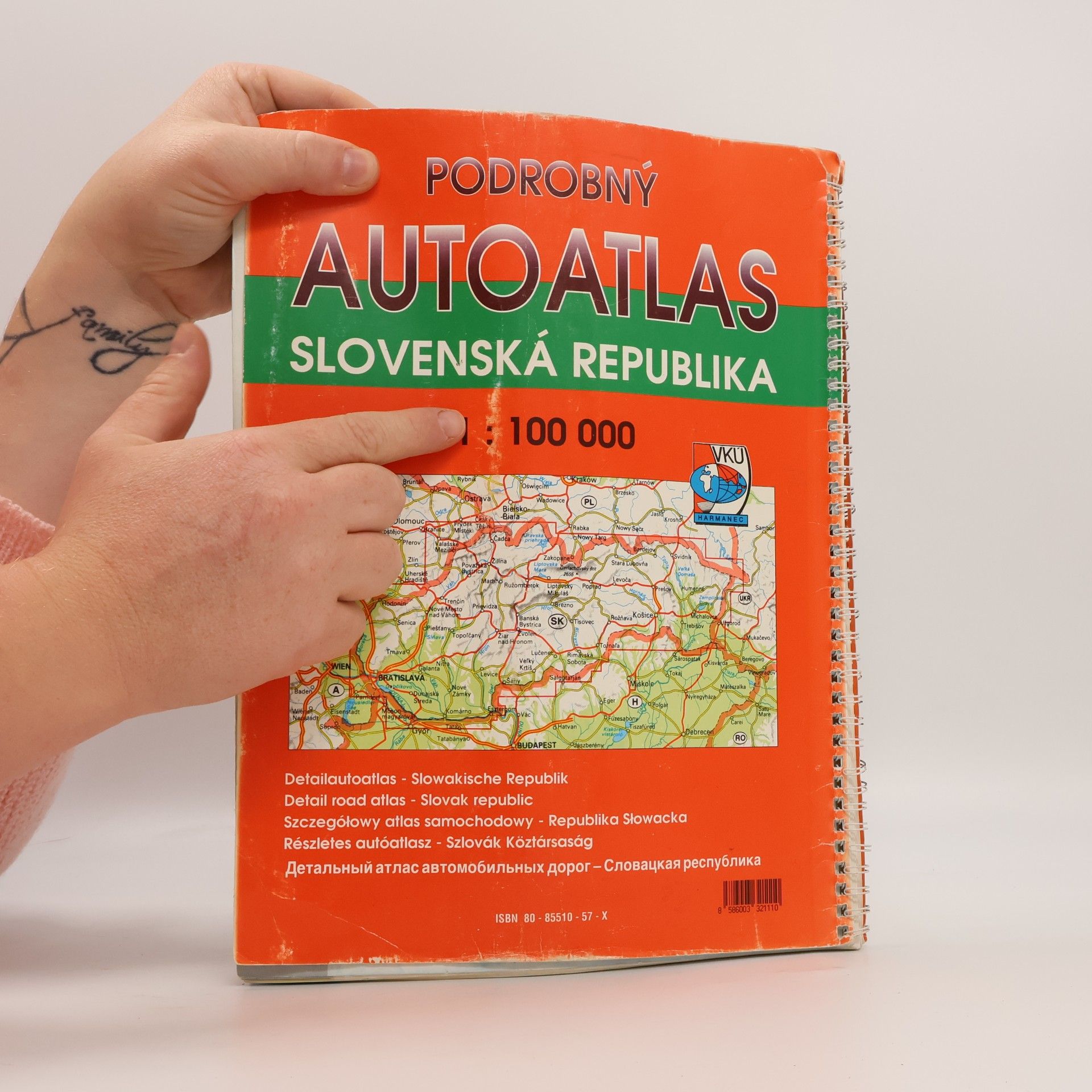 Kolektiv autorů Podrobný autoatlas. Slovenská republika