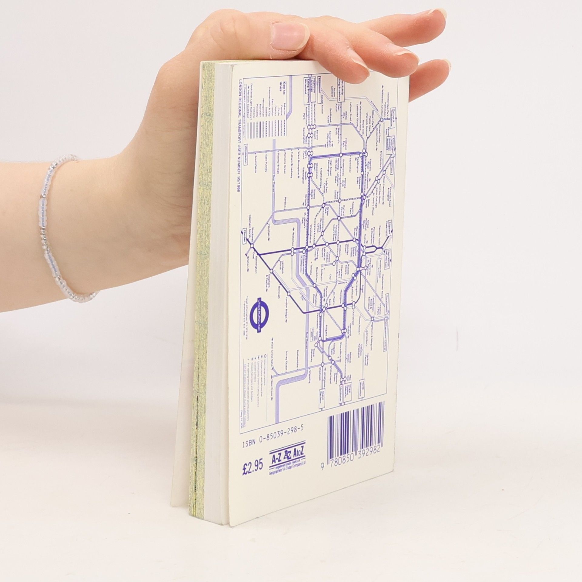 Geographers A. Z. Map Company Mini London AZ Street Atlas & Index