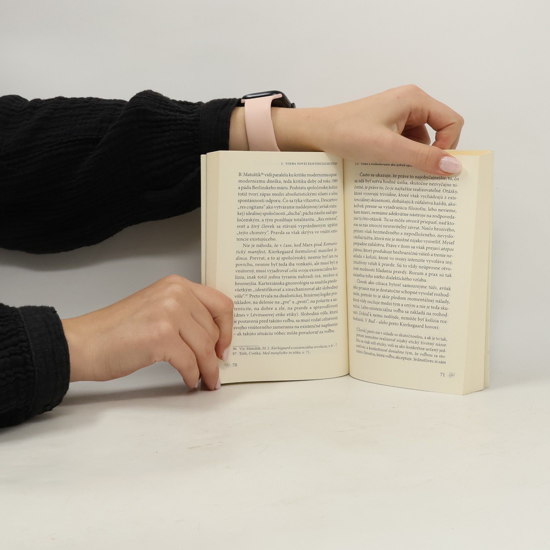 Primož Repar Chcieť nemožné alebo skandalon rozhodnutia. Štyri štúdie o Kierkegaardovi