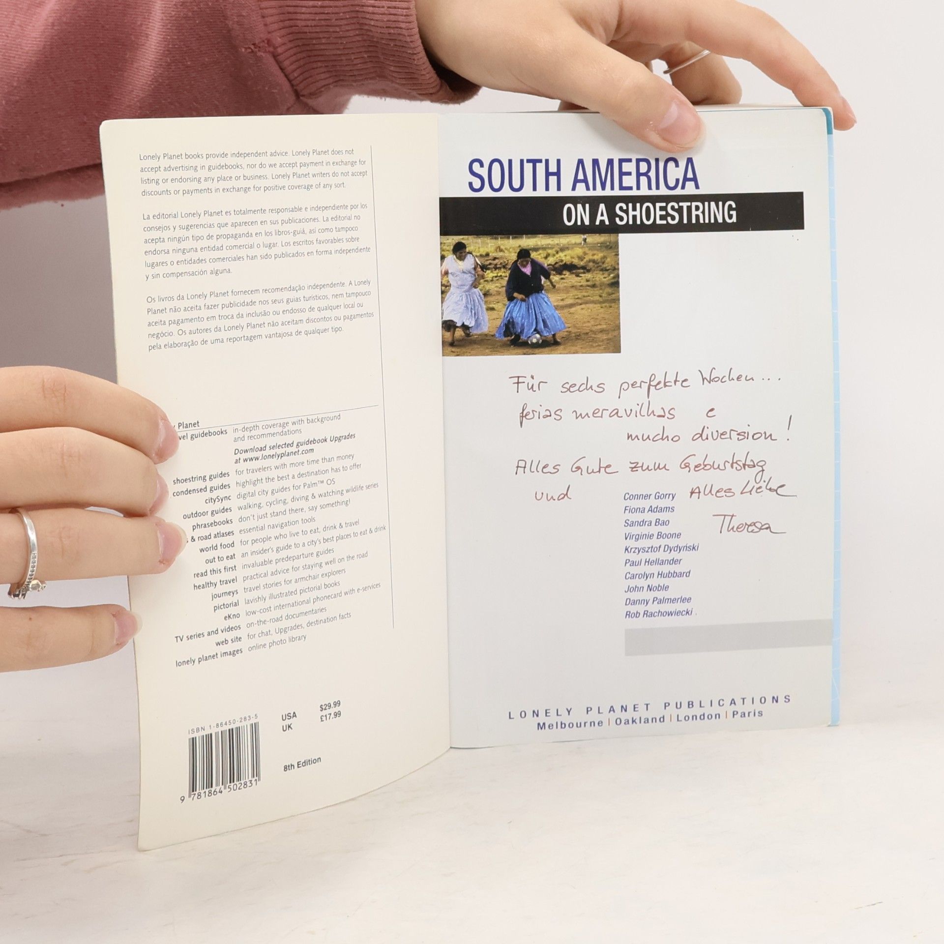 Conner Gorry South America on a Shoestring