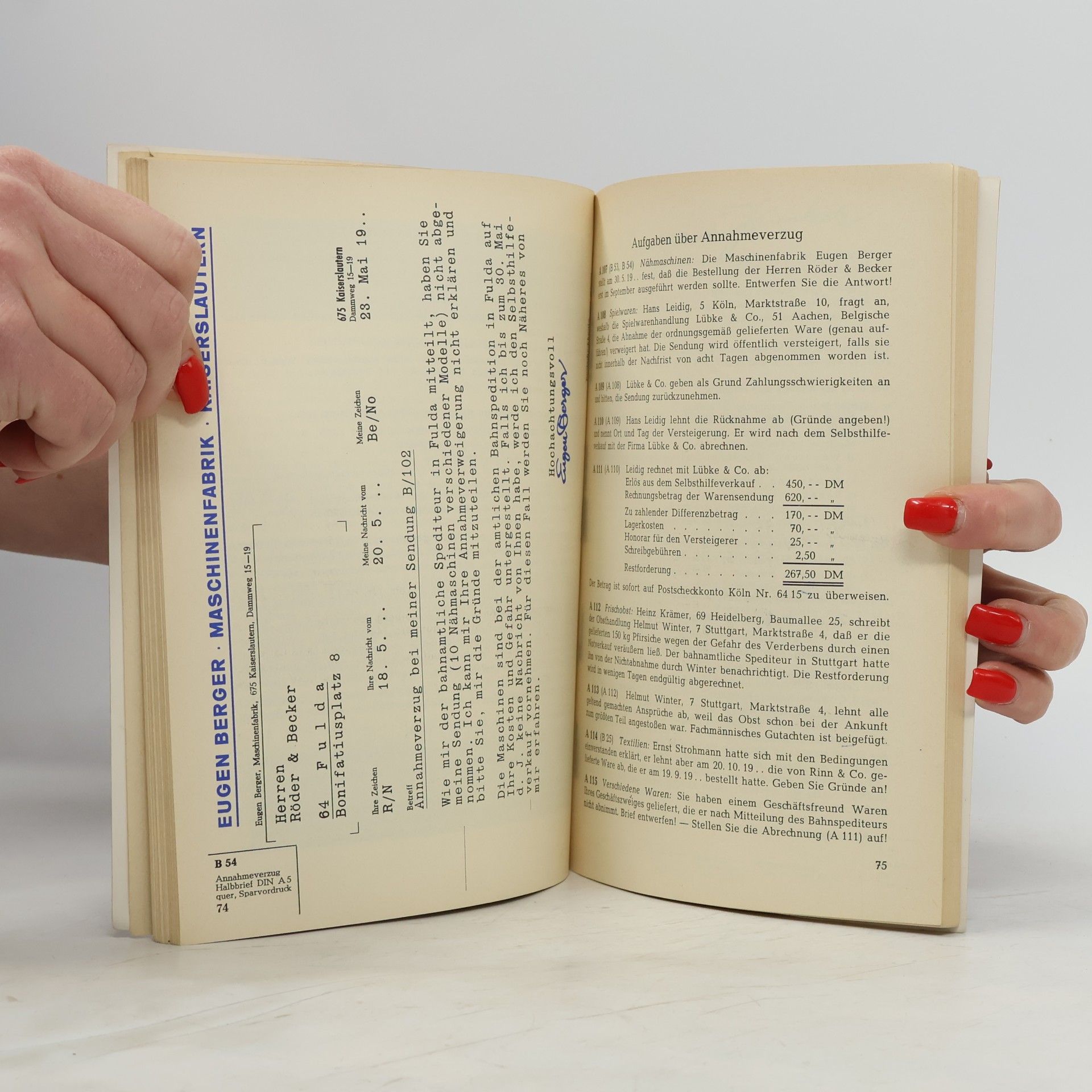 Kruse-Heun Der kaufmännische Schriftverkehr