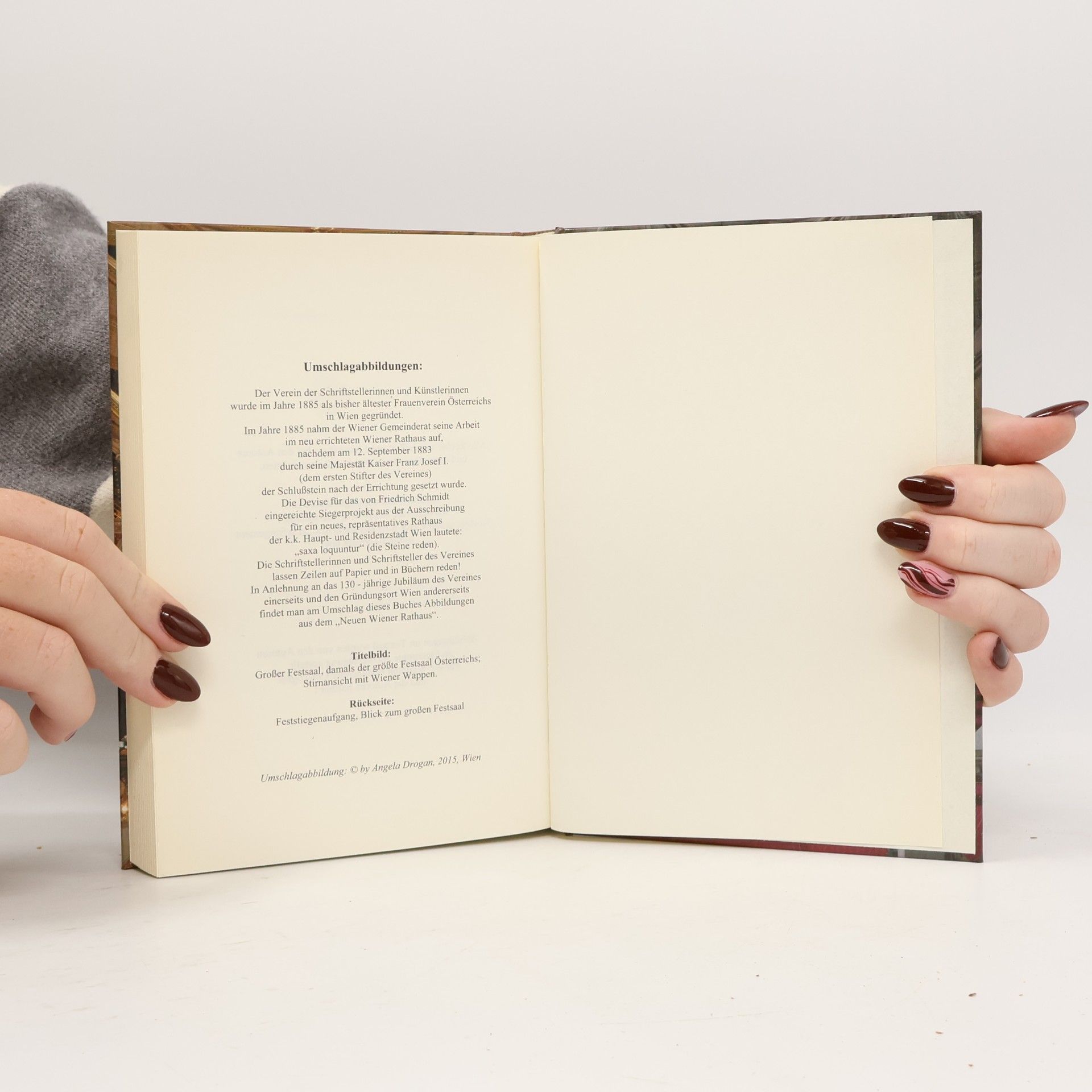 Angela Drogan 130 Jahre Verein der Schriftstellerinnen und Künstlerinnen
