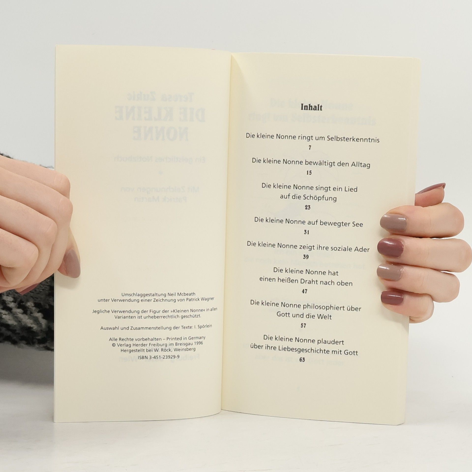 Die kleine Nonne. Ein geistliches Notizbuch