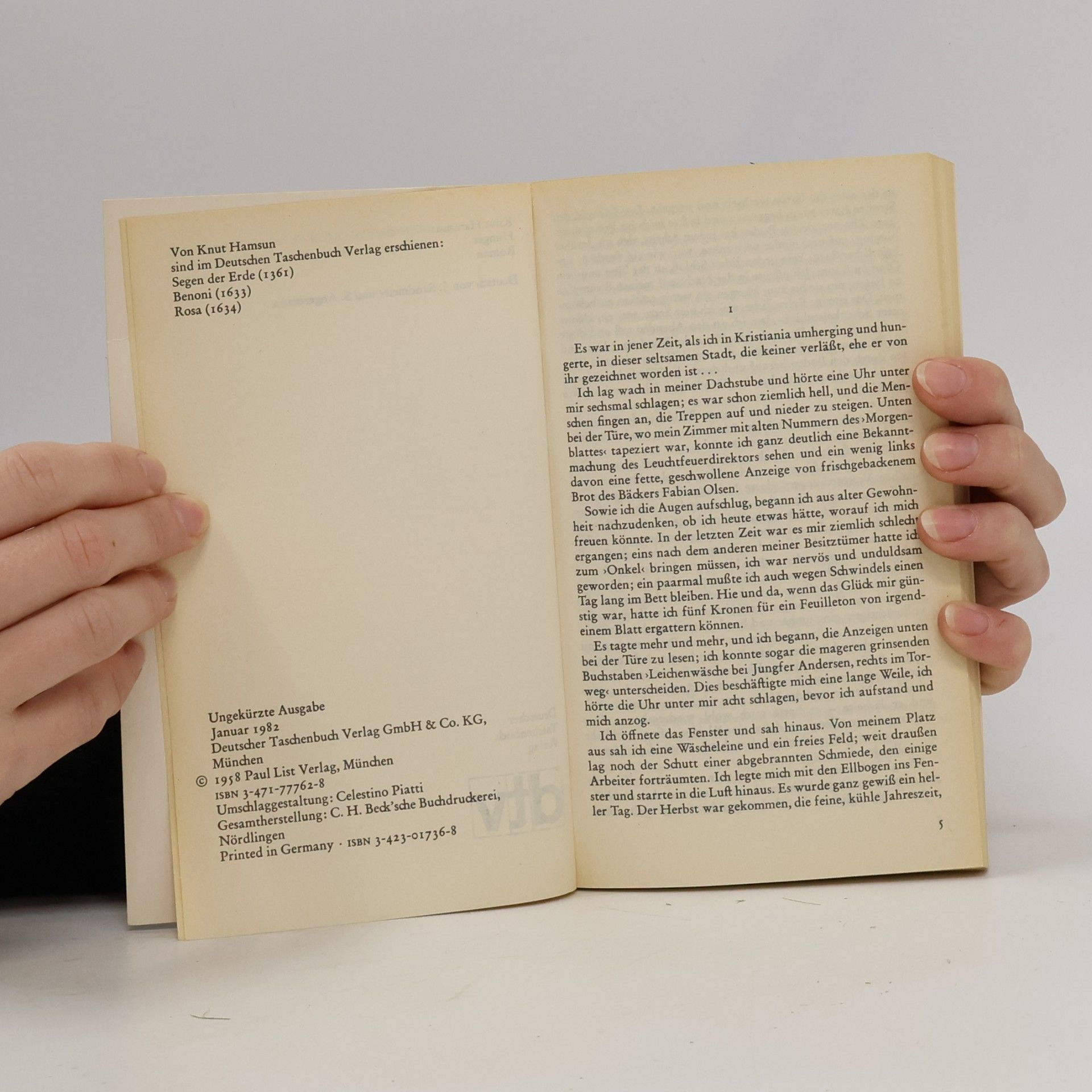 Knut Hamsun Hunger