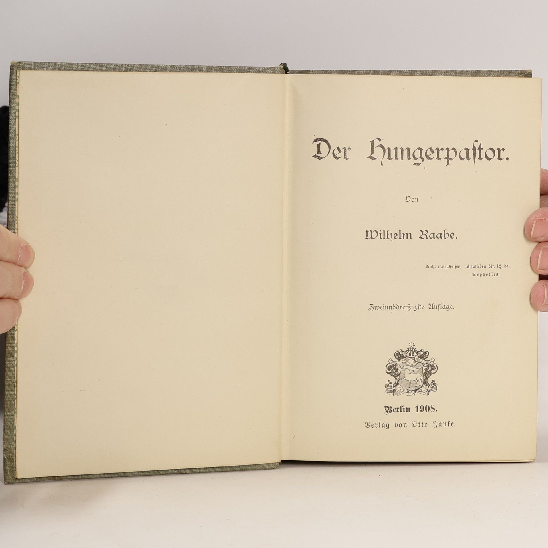 Wilhelm Raabe Der Hungerpastor