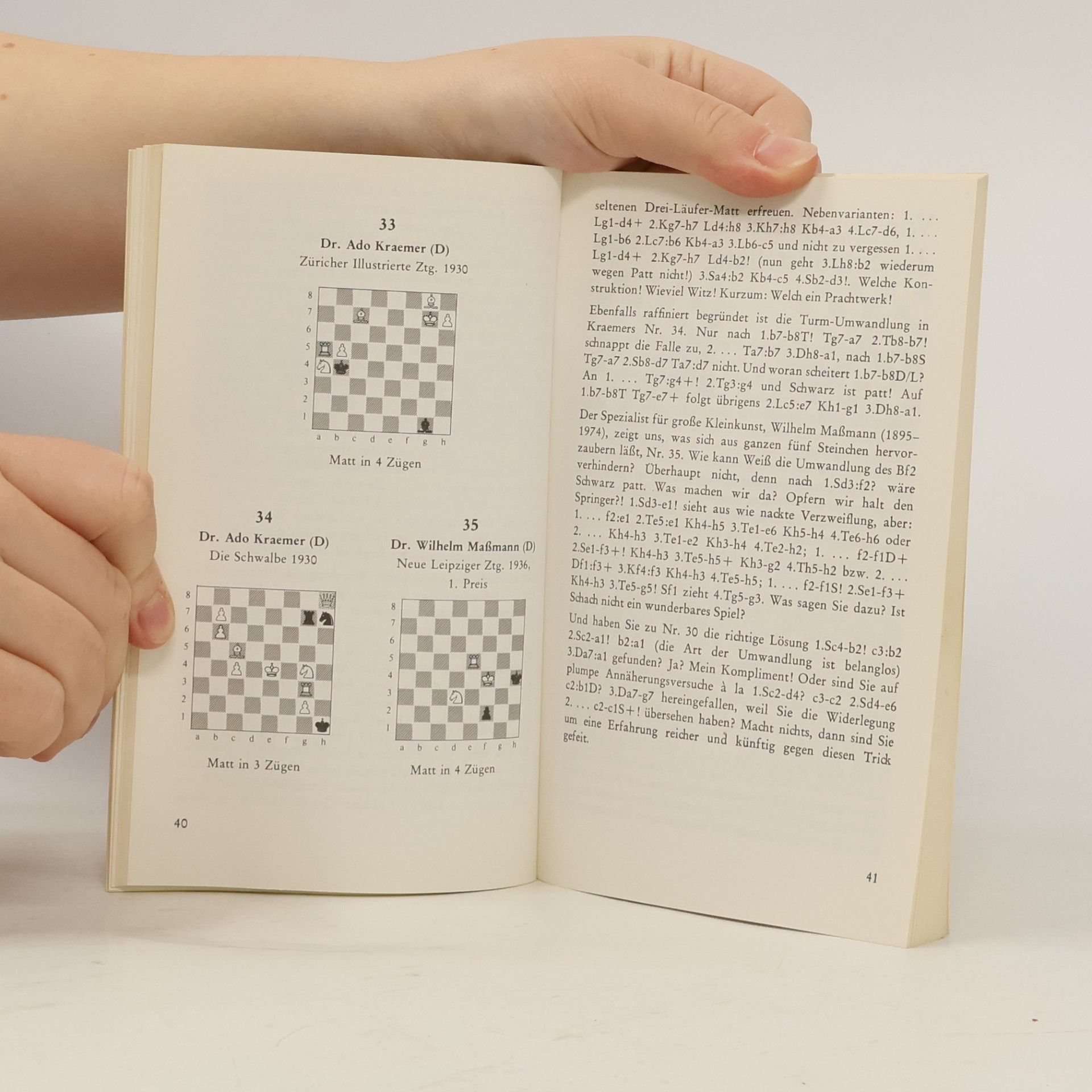 Herbert Grasemann Schach ohne Partner 1