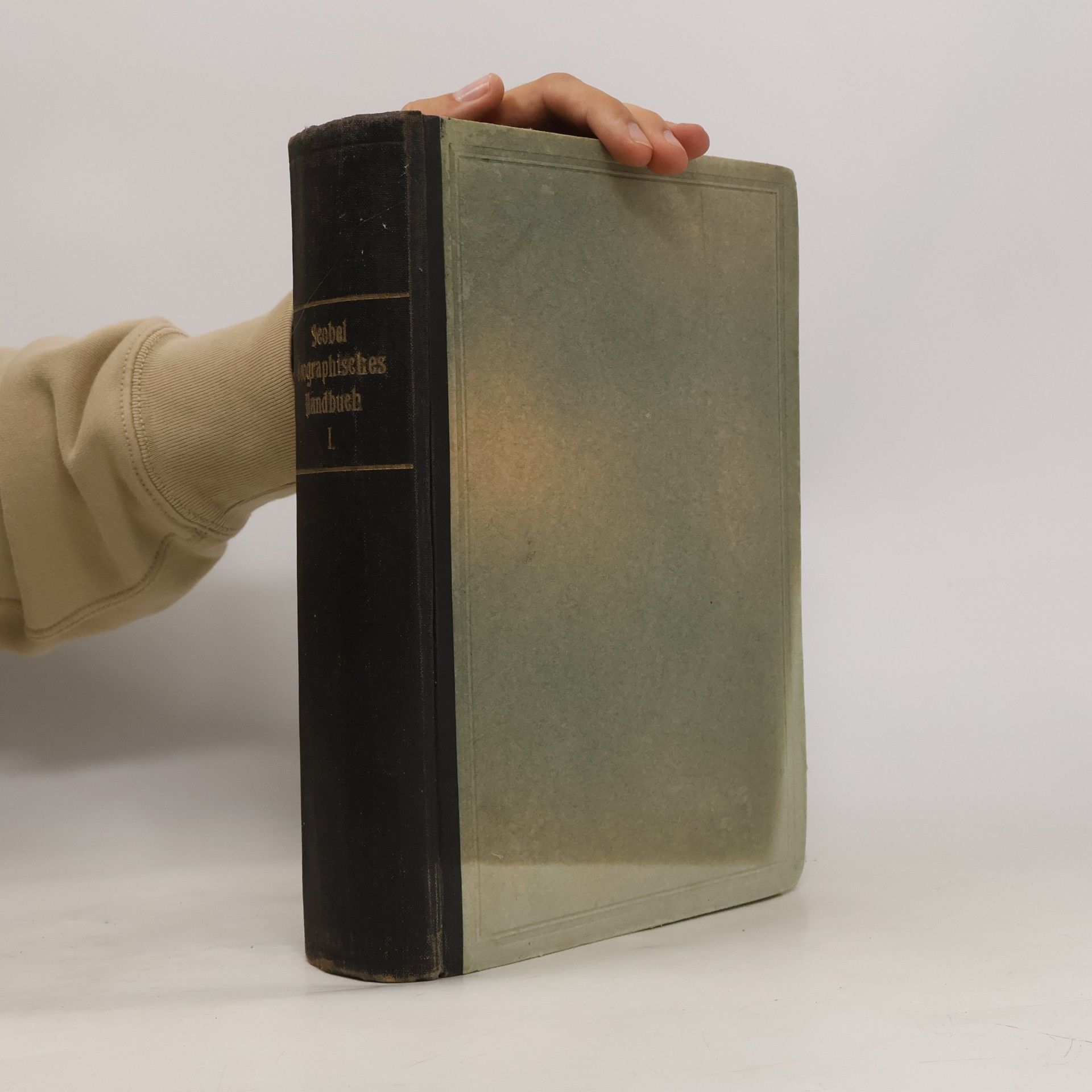 Albert Scobel Geographisches Handbuch I.